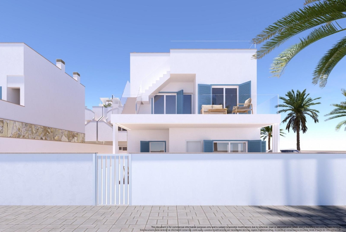 NEW-BUILD-RESIDENTIAL-COMPLEX-IN-TORRE-DE-LA-HORADADA-17 Bright modern top floor 3-bedroom apartment with spacious solarium and blue shutters in sunny Torre de la Horadada.