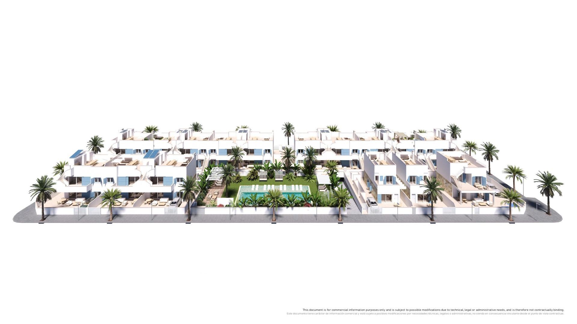 New Build 3 Bedroom Ground Floor Apartment with Garden for Sale in Torre de la Horadada