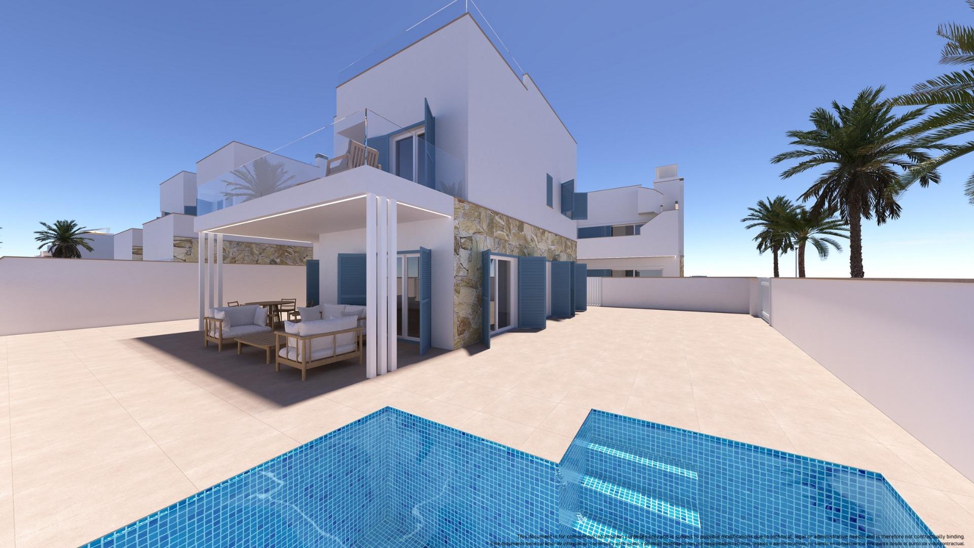 New Build 3 Bedroom Ground Floor Apartment with Garden for Sale in Torre de la Horadada