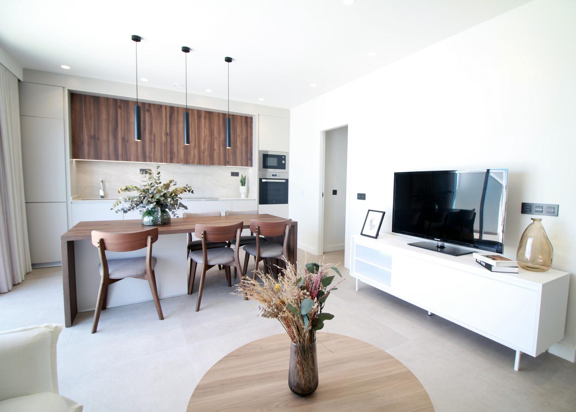 New Build 2 Bedroom Top Floor Apartment with 68 m² Solarium for Sale in Torre de la Horadada