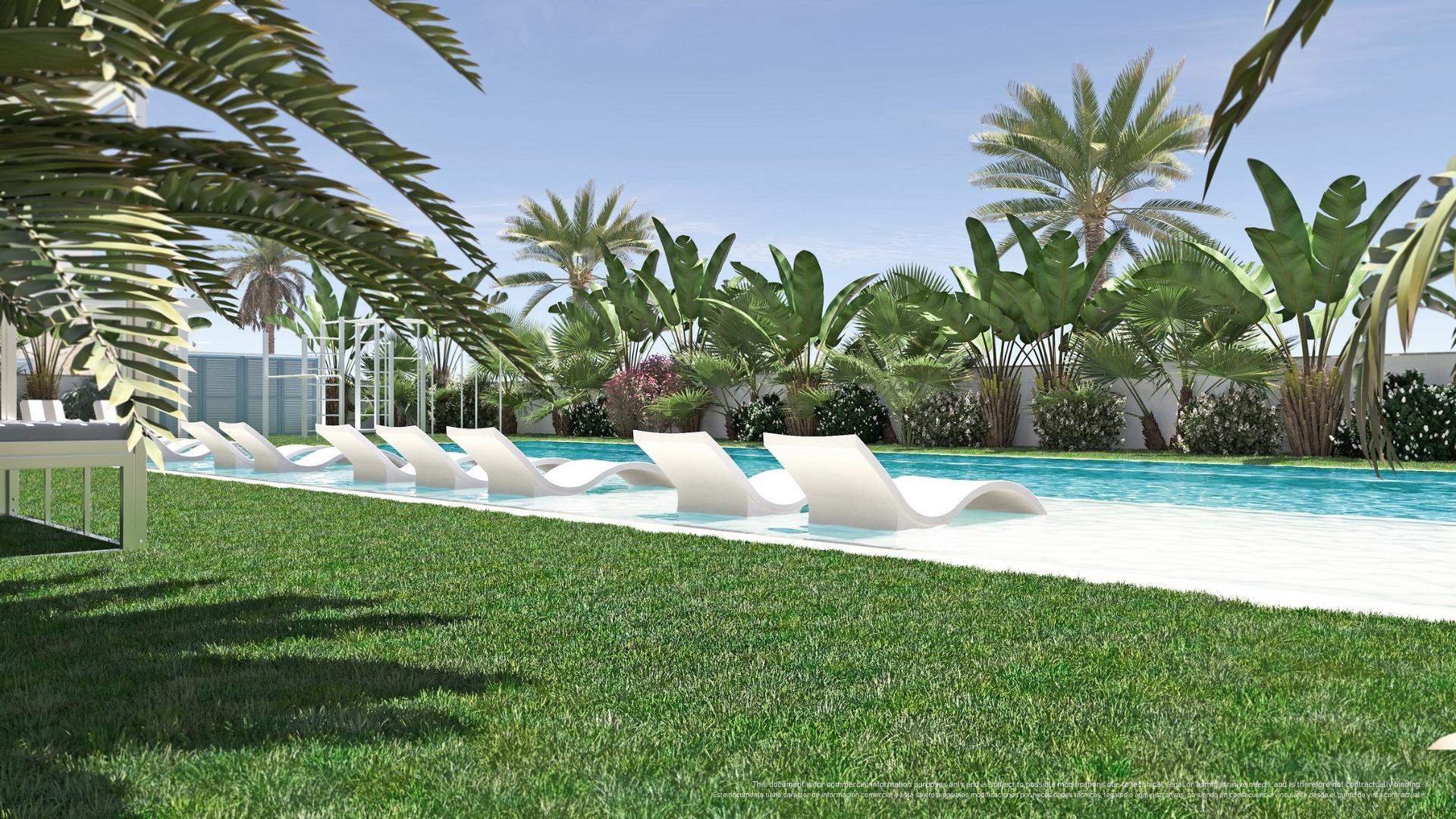 New Build 3 Bedroom Ground Floor Apartment with Garden for Sale in Torre de la Horadada
