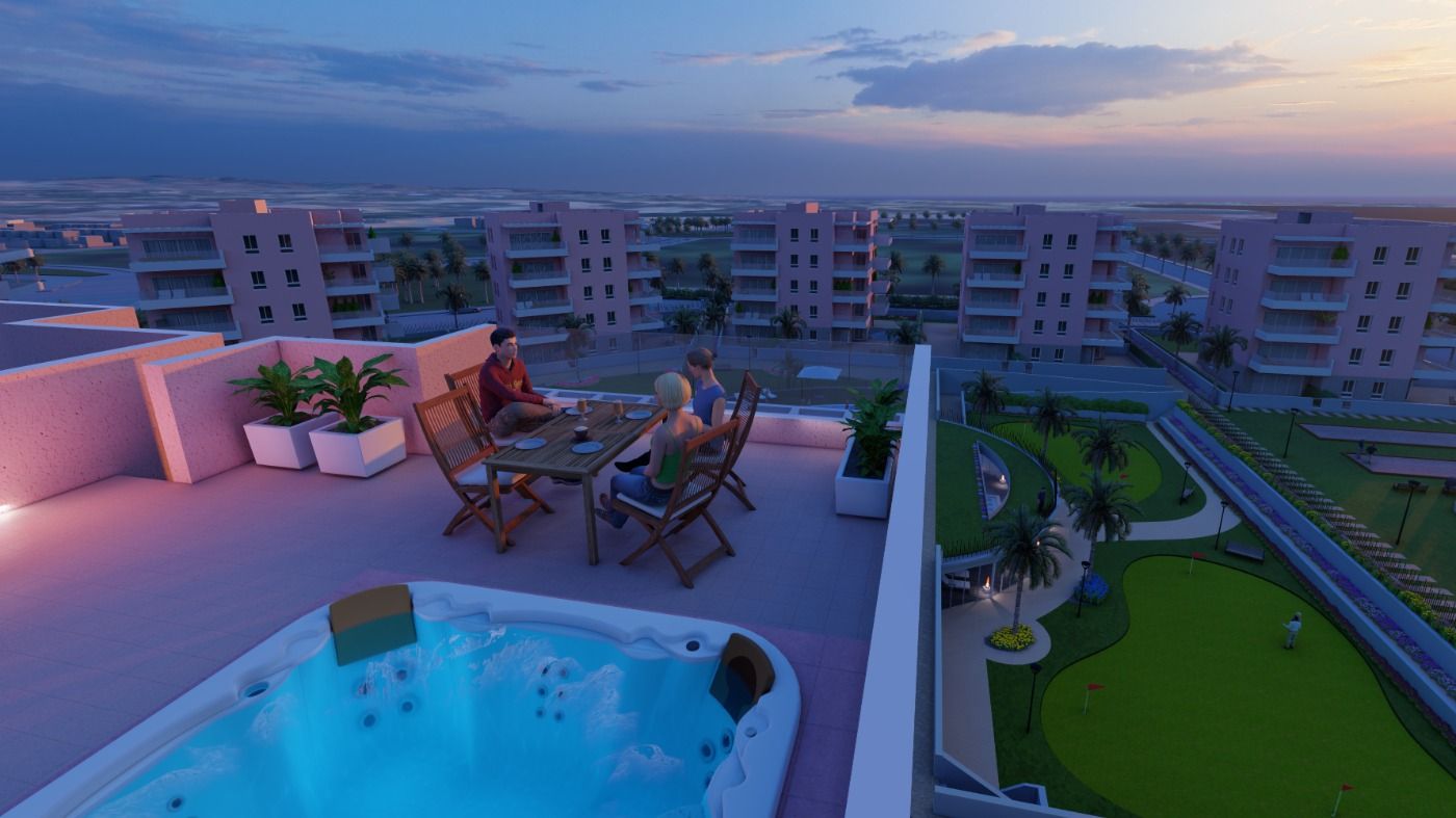 NEW-BUILD-RESIDENTIAL-IN-EL-RASO-GUARDAMAR-DEL-SEGURA-13 Inviting New Build 3 Bedroom Ground Floor Apartment with Private Garden for Sale in El Raso, Guardamar del Segura