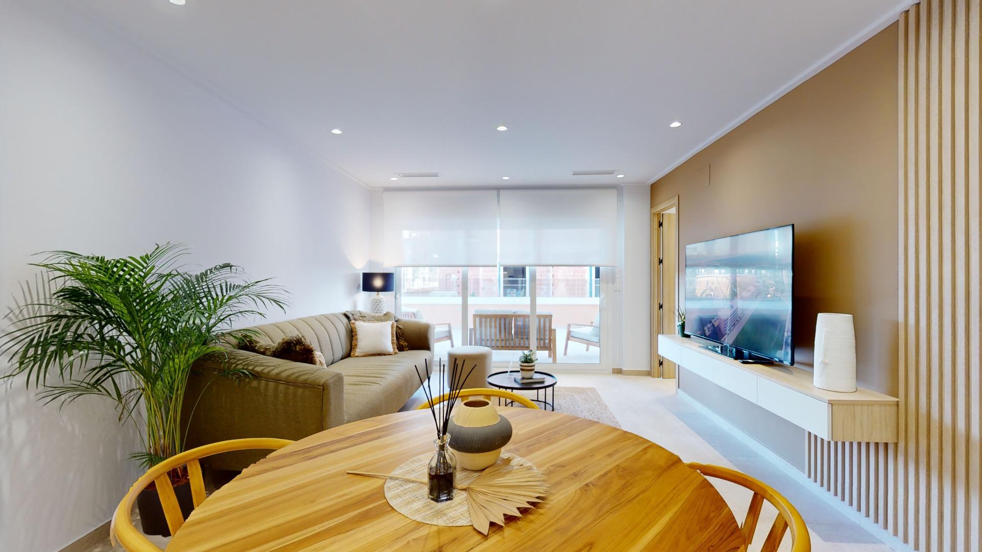 NEW-BUILD-RESIDENTIAL-IN-EL-RASO-GUARDAMAR-DEL-SEGURA-23 Inviting New Build 3 Bedroom Ground Floor Apartment with Private Garden for Sale in El Raso, Guardamar del Segura