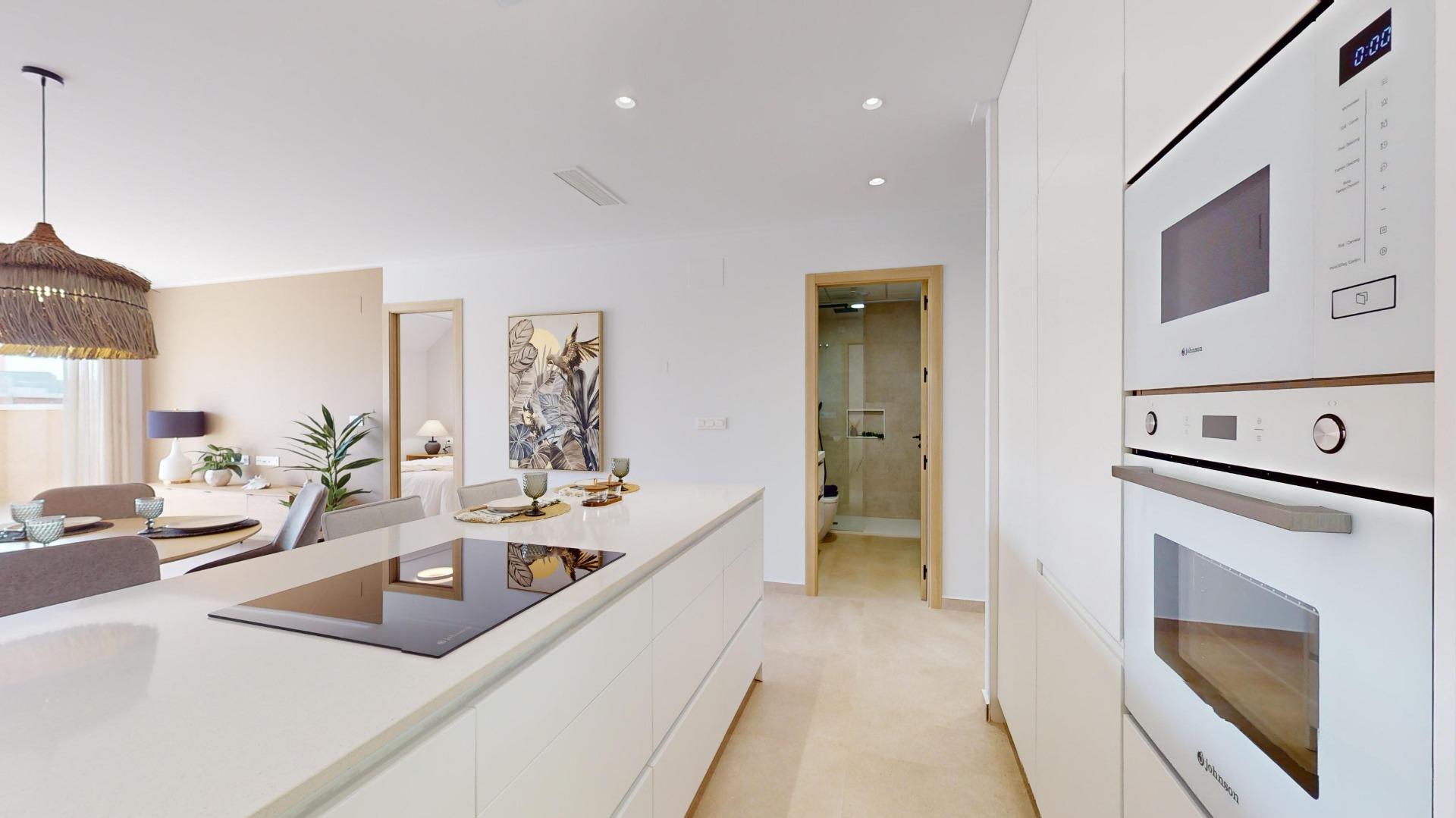 Luminous New Build 3 Bedroom Penthouse with Solarium for Sale in El Raso, Guardamar del Segura