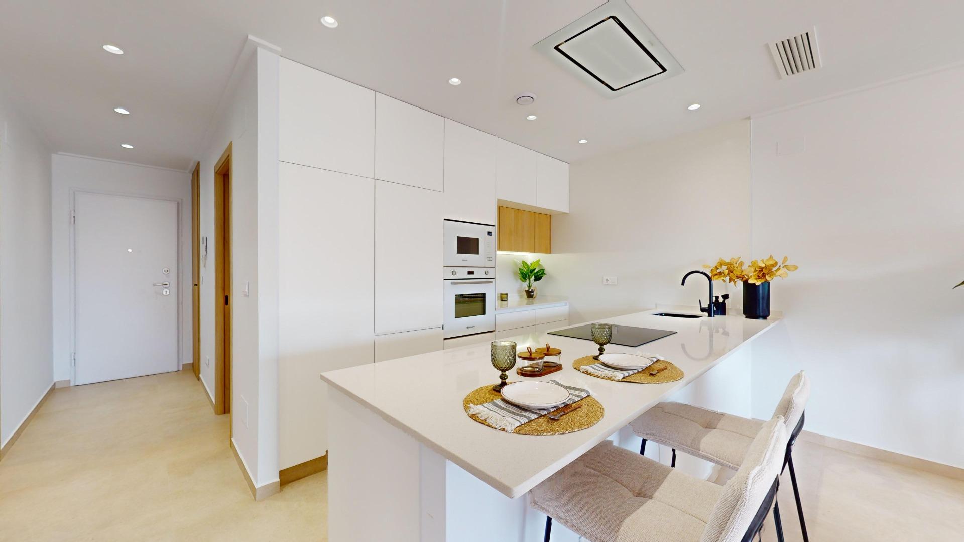 Luminous New Build 3 Bedroom Penthouse with Solarium for Sale in El Raso, Guardamar del Segura