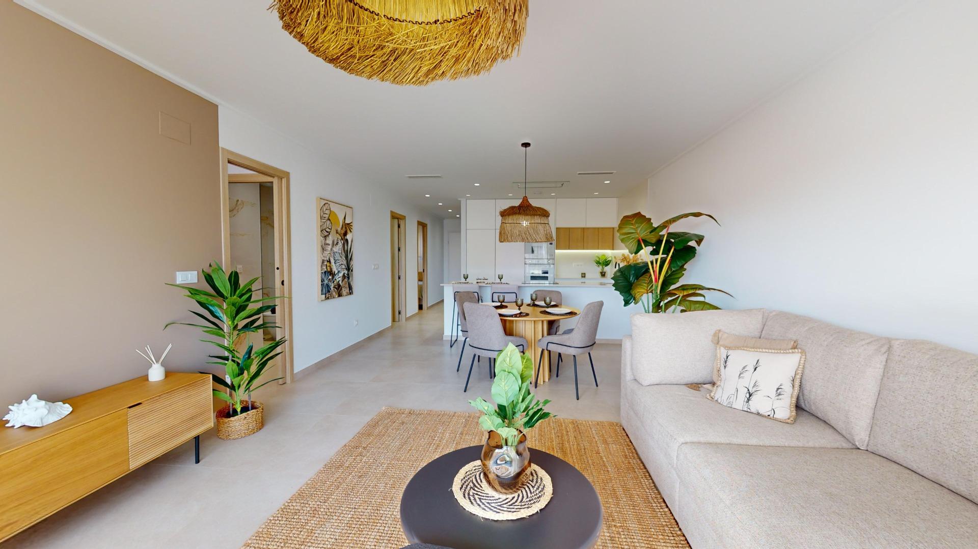 Luminous New Build 3 Bedroom Penthouse with Solarium for Sale in El Raso, Guardamar del Segura