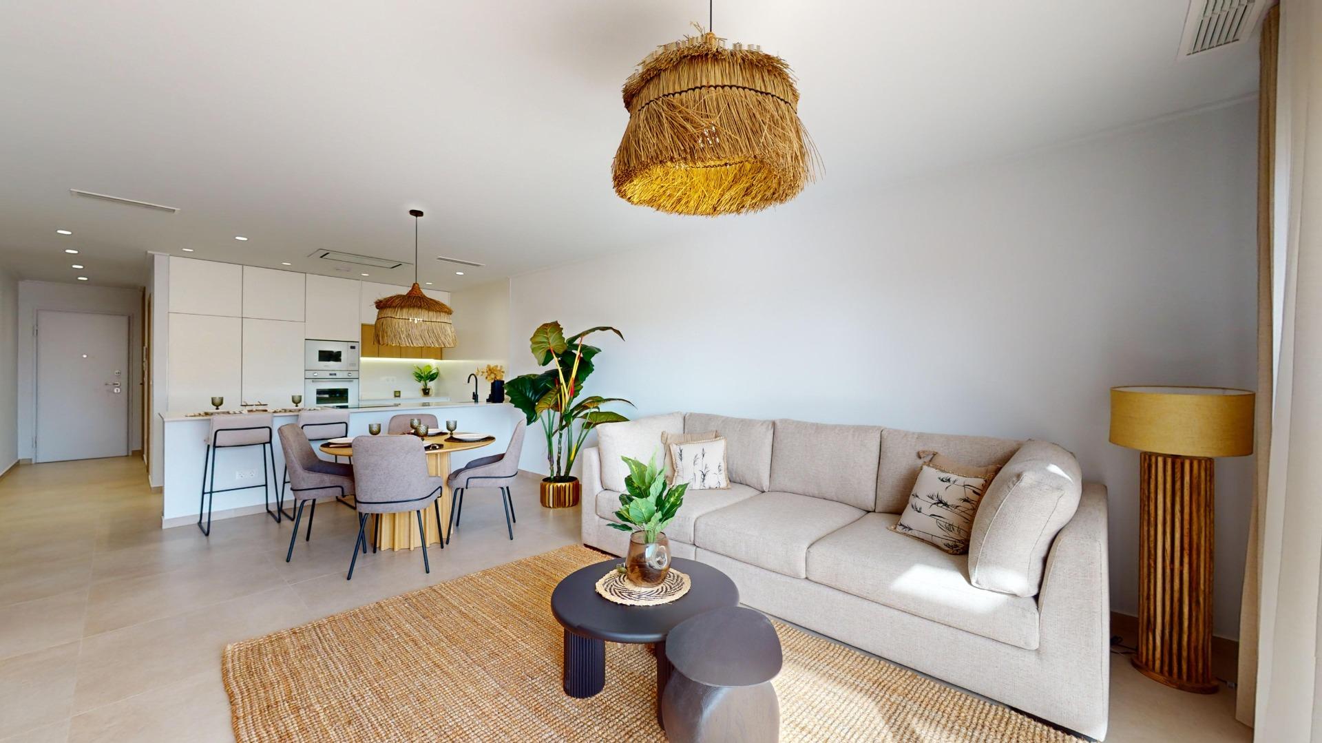 Luminous New Build 3 Bedroom Penthouse with Solarium for Sale in El Raso, Guardamar del Segura