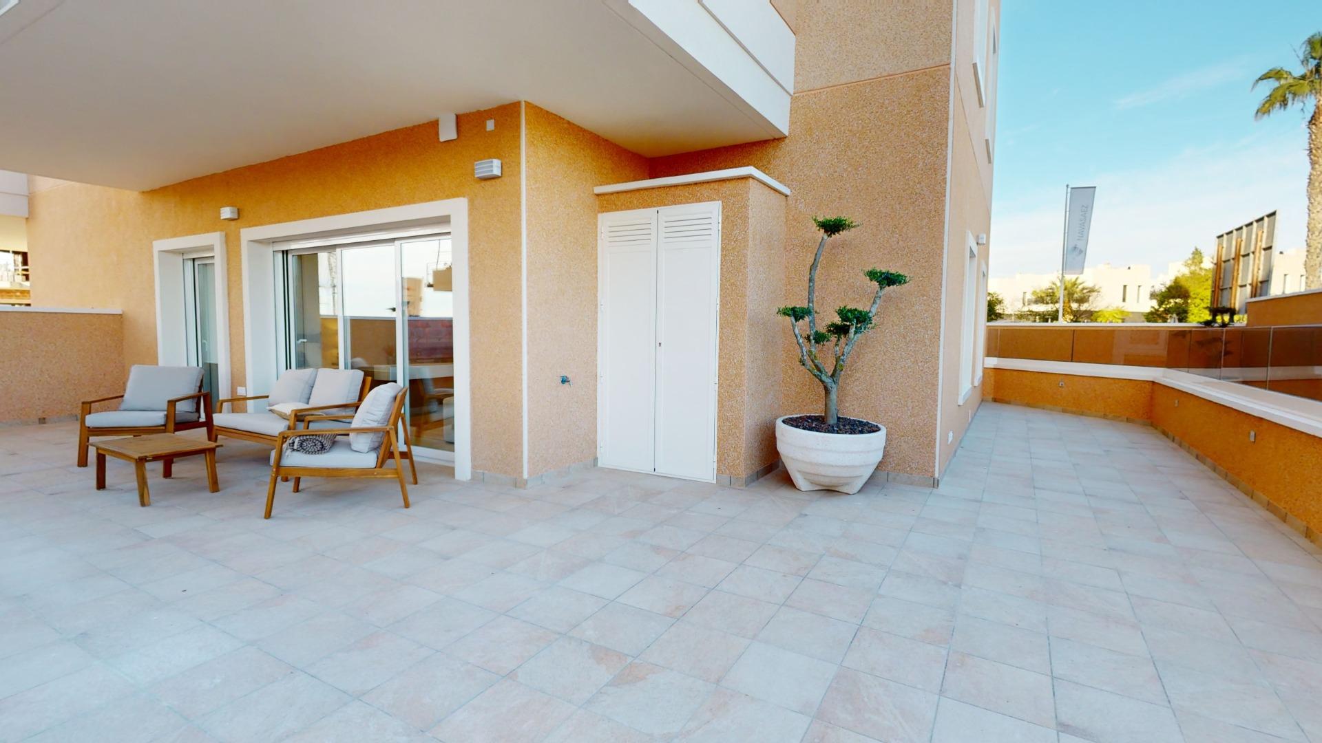 NEW-BUILD-RESIDENTIAL-IN-EL-RASO-GUARDAMAR-DEL-SEGURA-38 Inviting New Build 3 Bedroom Ground Floor Apartment with Private Garden for Sale in El Raso, Guardamar del Segura