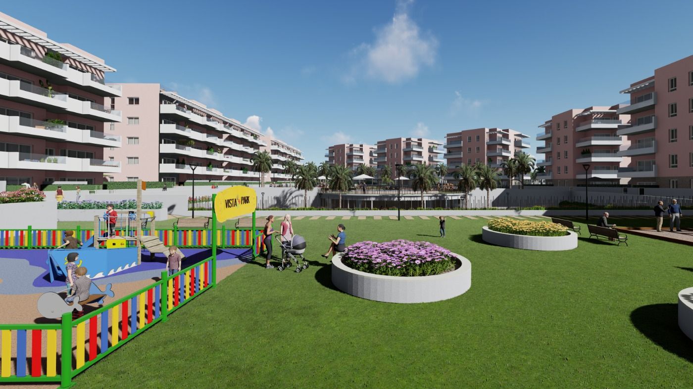 NEW-BUILD-RESIDENTIAL-IN-EL-RASO-GUARDAMAR-DEL-SEGURA-7 Inviting New Build 3 Bedroom Ground Floor Apartment with Private Garden for Sale in El Raso, Guardamar del Segura