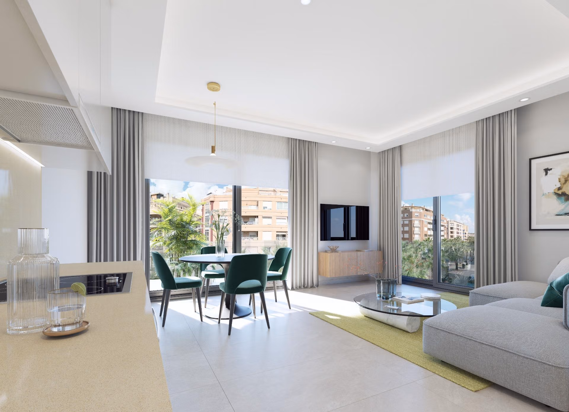 NEW-BUILD-RESIDENTIAL-IN-GUARDAMAR-DEL-SEGURA-4 Spectaculair nieuwbouwpenthouse met 3 slaapkamers te koop in Guardamar del Segura, 100 m van het strand
