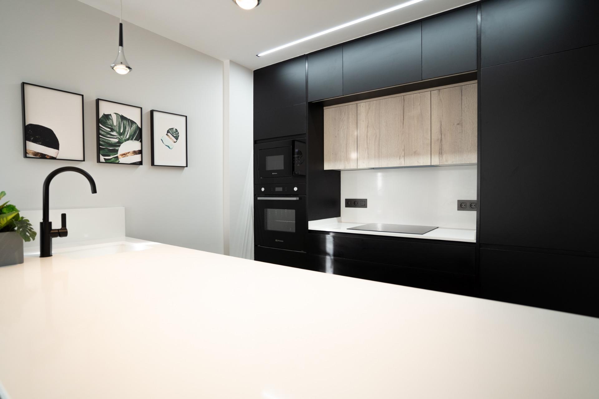 Key-Ready New Build 3 Bedroom Townhouse with Solarium and Private Garden for Sale in Orihuela Costa