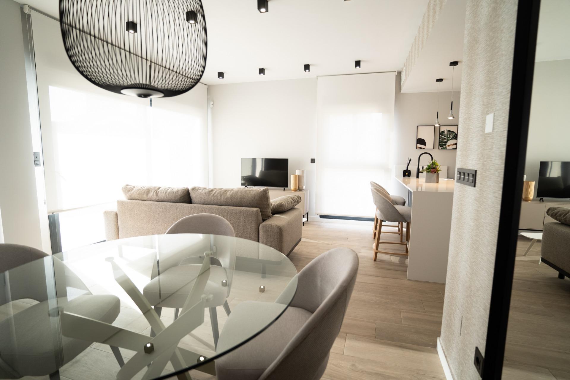 Key-Ready New Build 3 Bedroom Townhouse with Solarium and Private Garden for Sale in Orihuela Costa