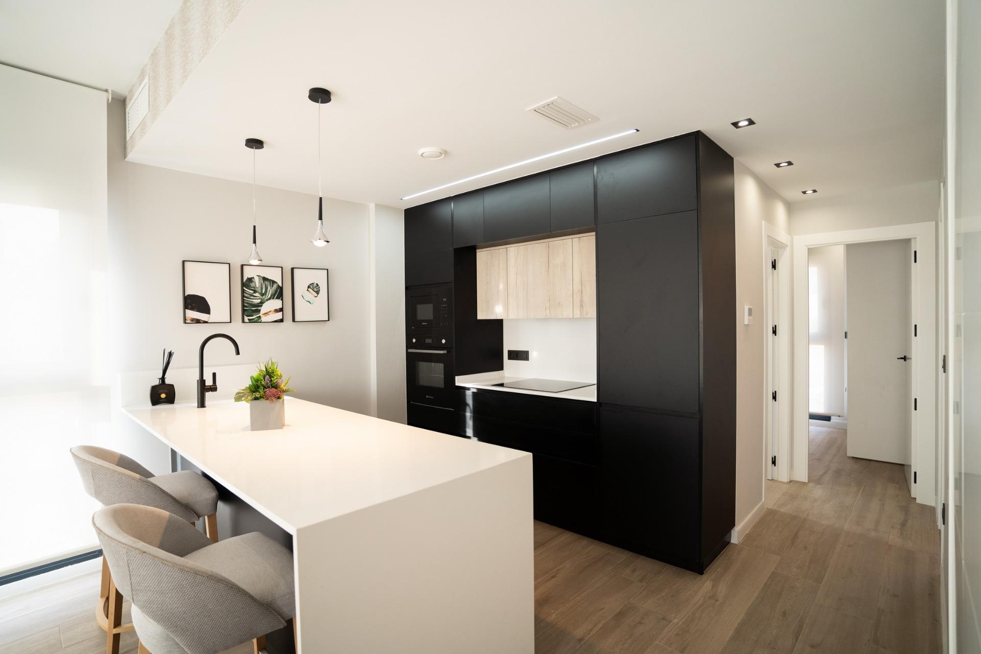 Key-Ready New Build 3 Bedroom Townhouse with Solarium and Private Garden for Sale in Orihuela Costa