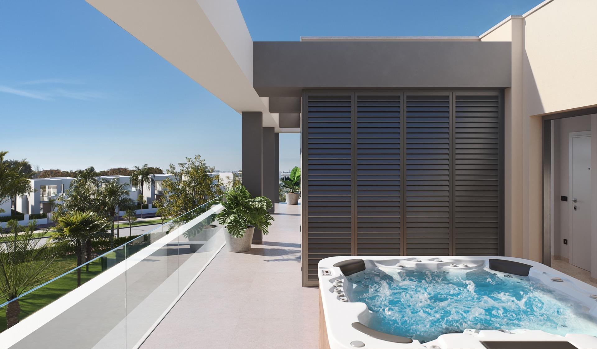 Impressive 3 Bedroom Penthouse with 77 m² Solarium for Sale in Santa Rosalía Lake and Life Resort