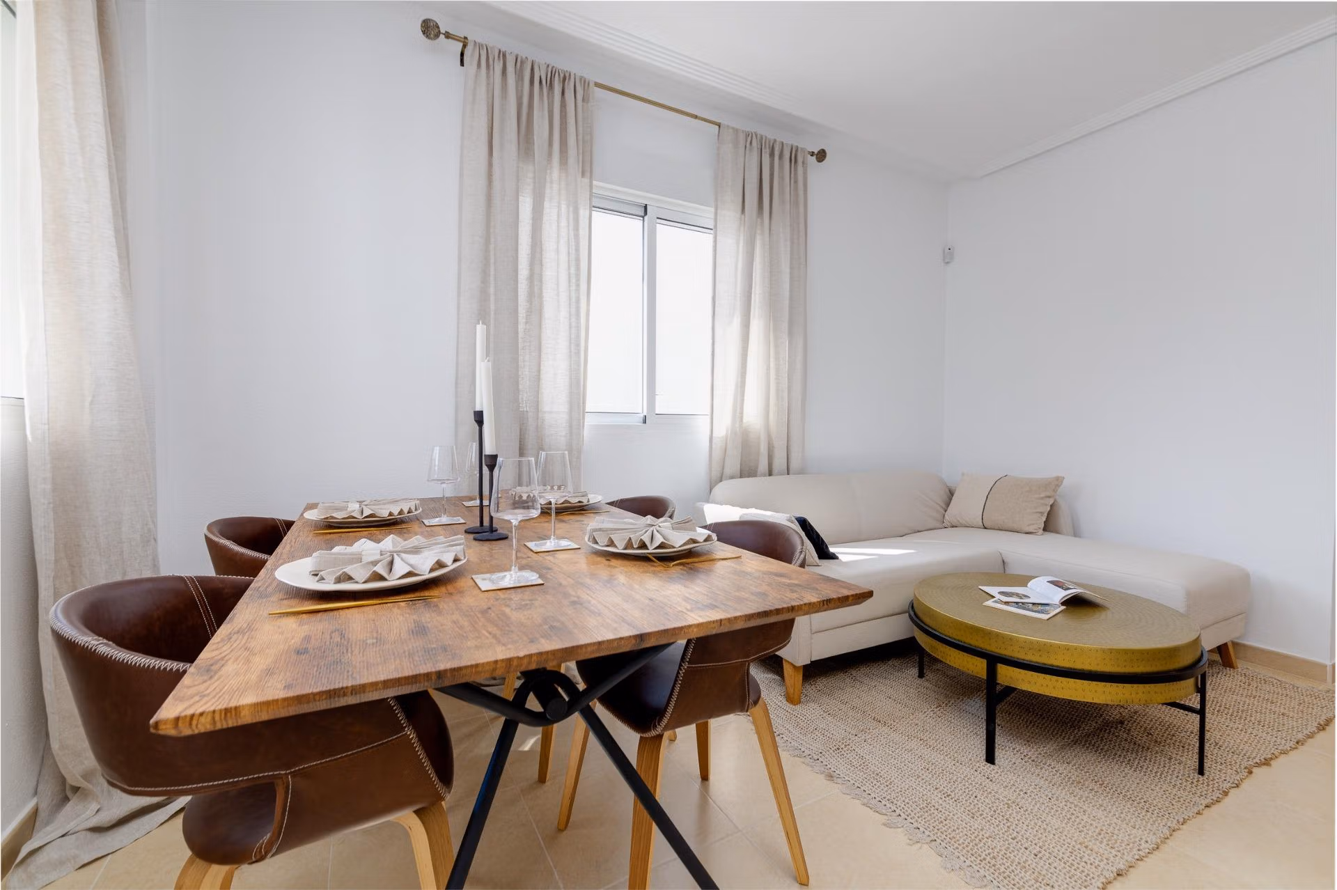 NEW-BUILD-RESIDENTIAL-IN-SAN-FULGENCIO-10 Bright and modern dining and living area in a key ready 3-bedroom villa with garden in El Oasis, San Fulgencio
