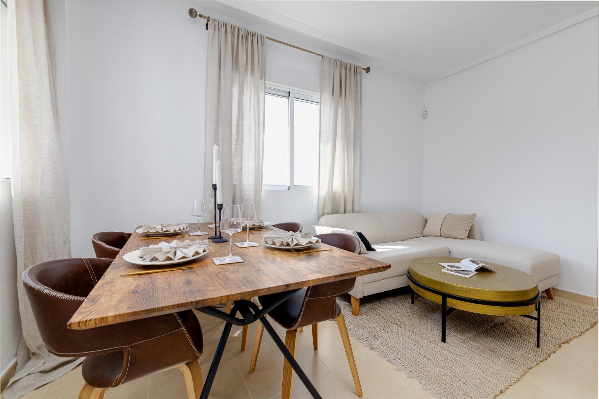 Key Ready 2 Bedroom Semi-Detached Villa for Sale in El Oasis La Marina Urbanisation
