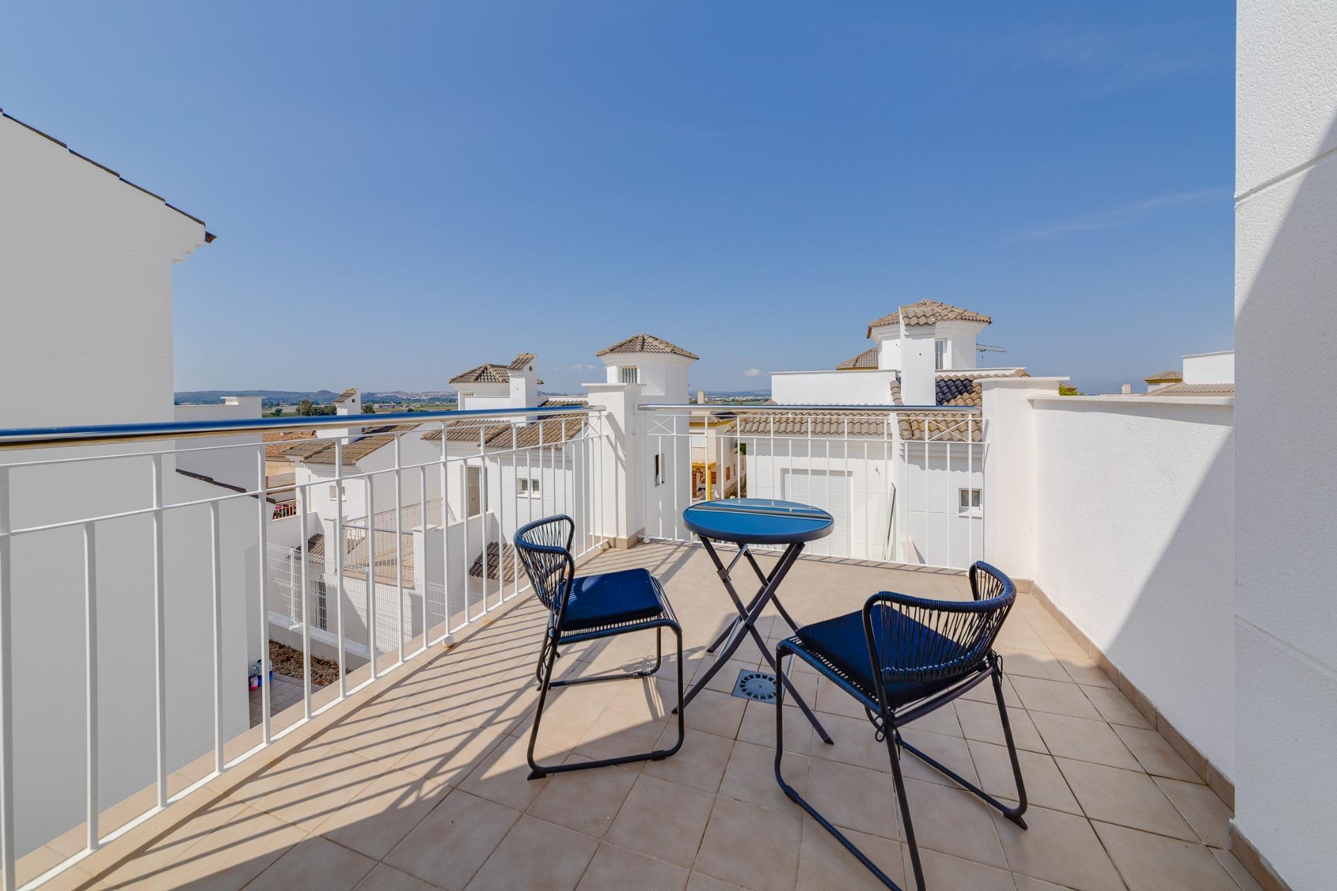 Key Ready 2 Bedroom Semi-Detached Villa for Sale in El Oasis La Marina Urbanisation