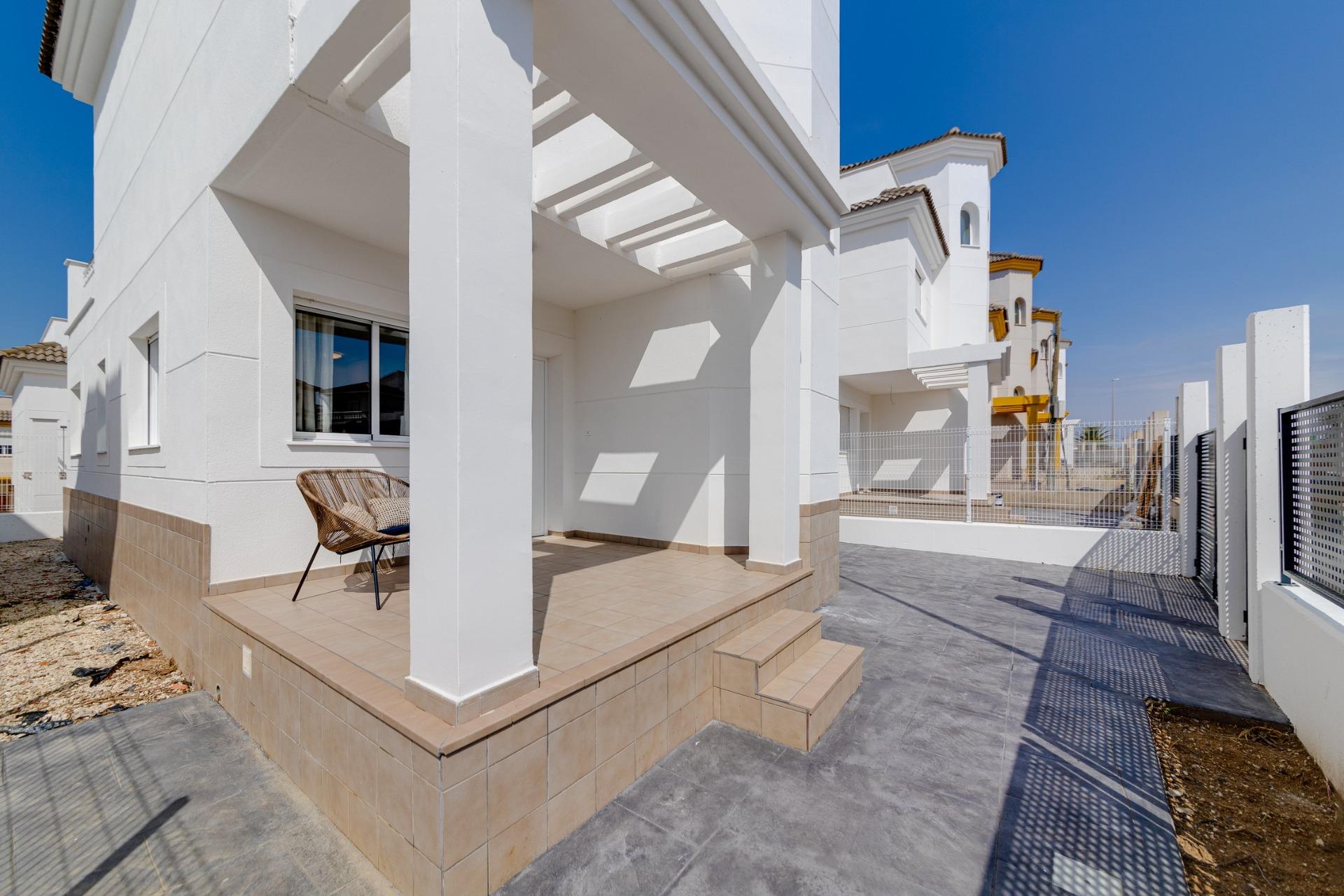 Key Ready 2 Bedroom Semi-Detached Villa for Sale in El Oasis La Marina Urbanisation