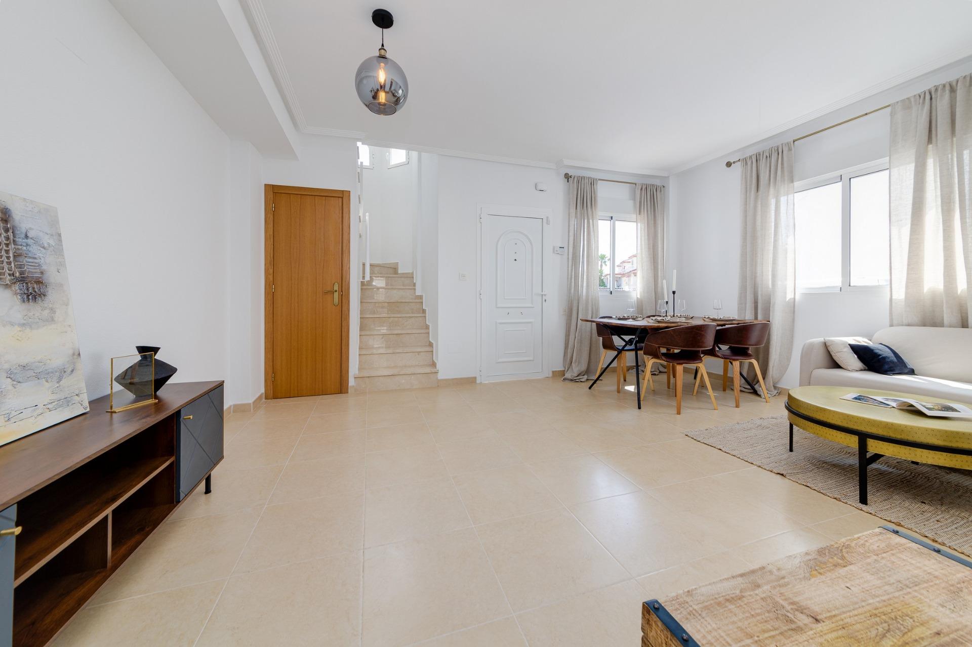 Key Ready 2 Bedroom Semi-Detached Villa for Sale in El Oasis La Marina Urbanisation