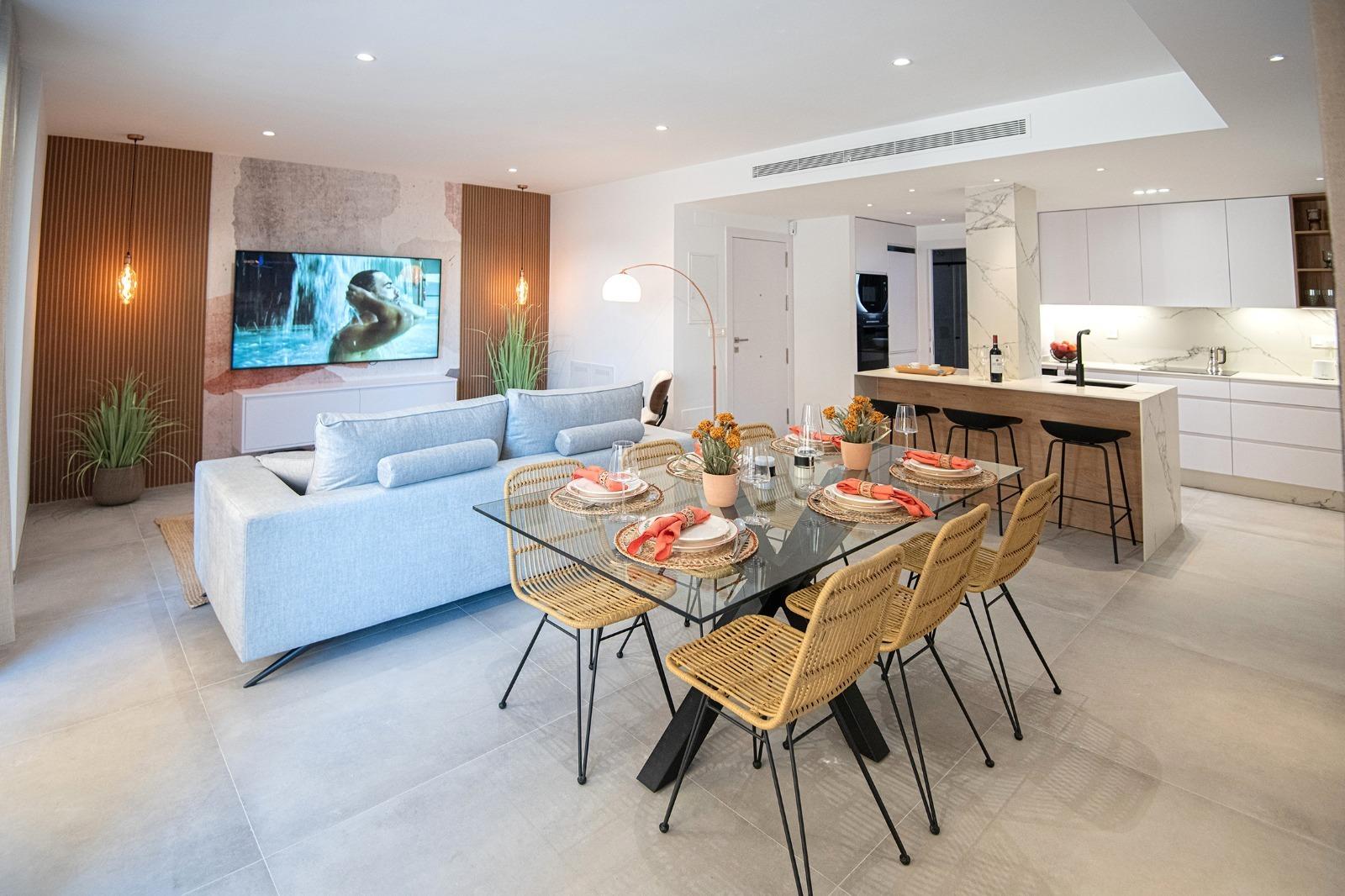 Well-Equipped Key Ready 3 Bedroom Apartment for Sale in San Pedro del Pinatar, Near the Beach