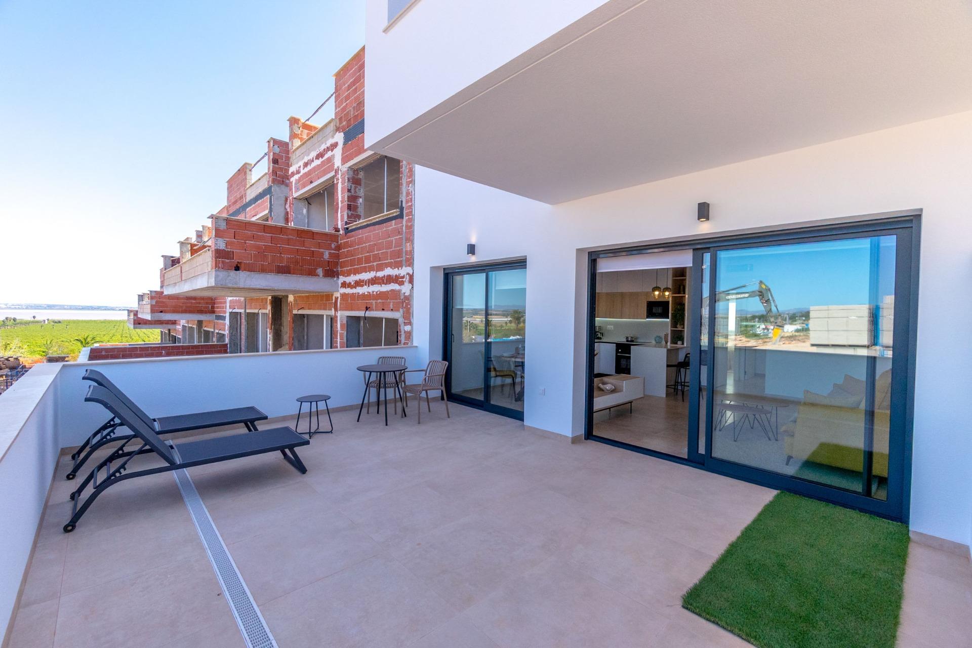 NEW-BUILD-RESIDENTIAL-OF-BUNGALOW-APARTMENTS-IN-LOS-BALCONES-13 New Build 2 Bedroom Ground Floor Apartment for Sale in Los Balcones, Torrevieja – With Private Garden