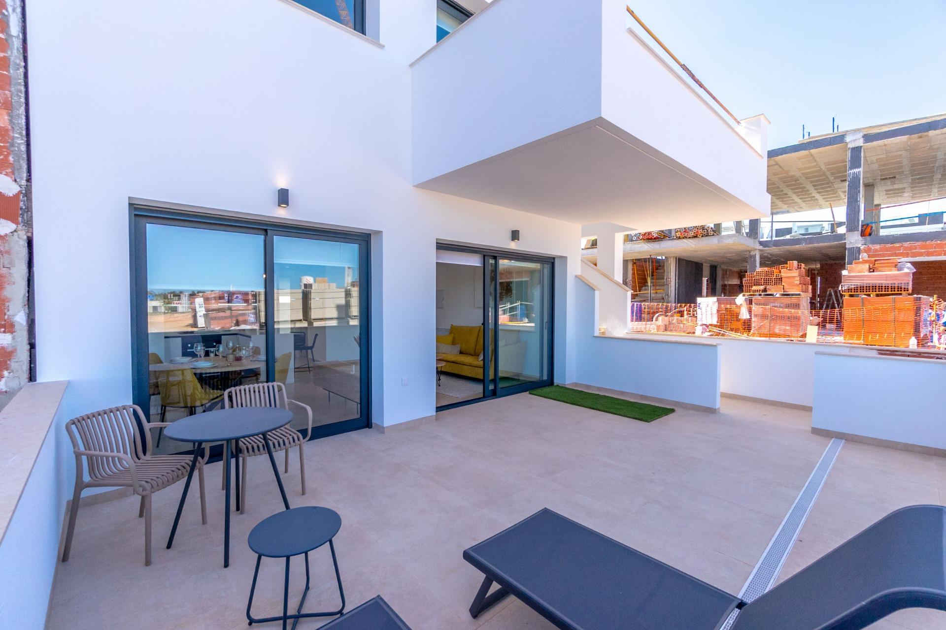 NEW-BUILD-RESIDENTIAL-OF-BUNGALOW-APARTMENTS-IN-LOS-BALCONES-14 New Build 2 Bedroom Ground Floor Apartment for Sale in Los Balcones, Torrevieja – With Private Garden