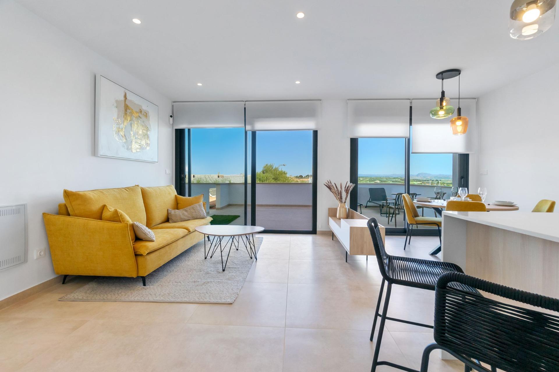 NEW-BUILD-RESIDENTIAL-OF-BUNGALOW-APARTMENTS-IN-LOS-BALCONES-15 New Build 3 Bedroom Top Floor Apartment for Sale in Los Balcones, Torrevieja – With Private Solarium