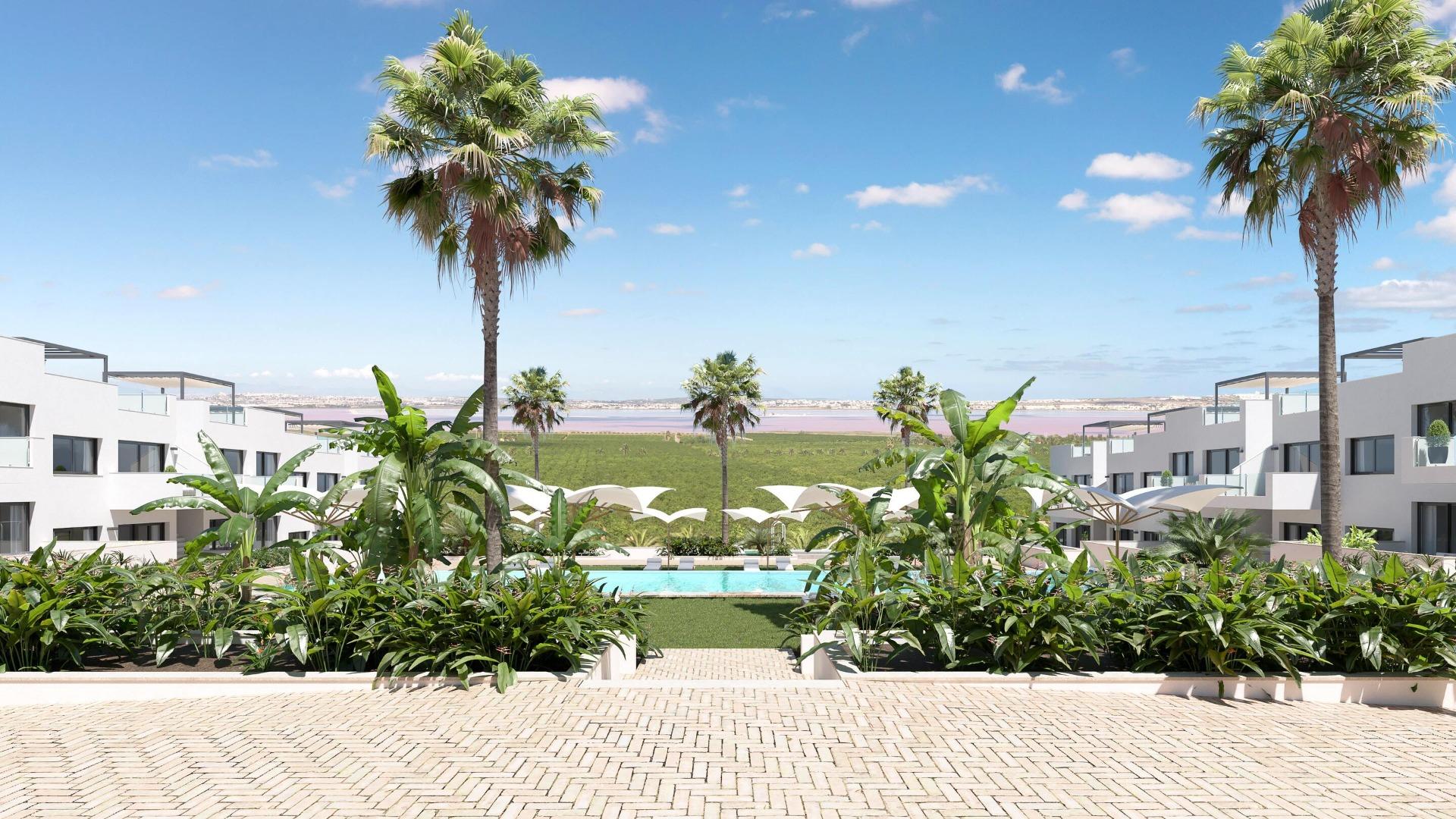 NEW-BUILD-RESIDENTIAL-OF-BUNGALOW-APARTMENTS-IN-LOS-BALCONES-9 New Build 2 Bedroom Top Floor Apartment for Sale in Los Balcones, Torrevieja – With Private Solarium