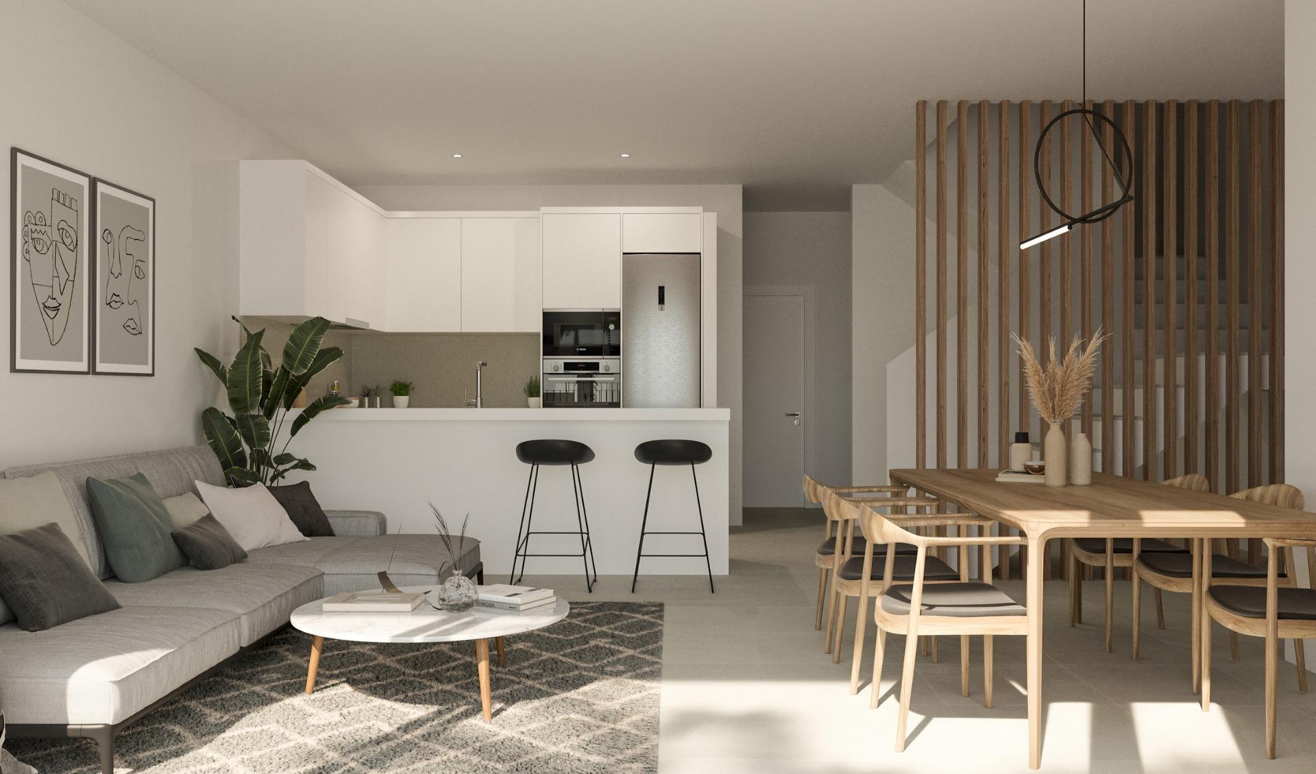 NEW-BUILD-SEMI-DETACHED-VILLAS-IN-MONFORTE-DEL-CID-10 Modern New Build 3 Bedroom Semi-Detached Villa with Private Garage for Sale in Alenda Golf, Monforte del Cid