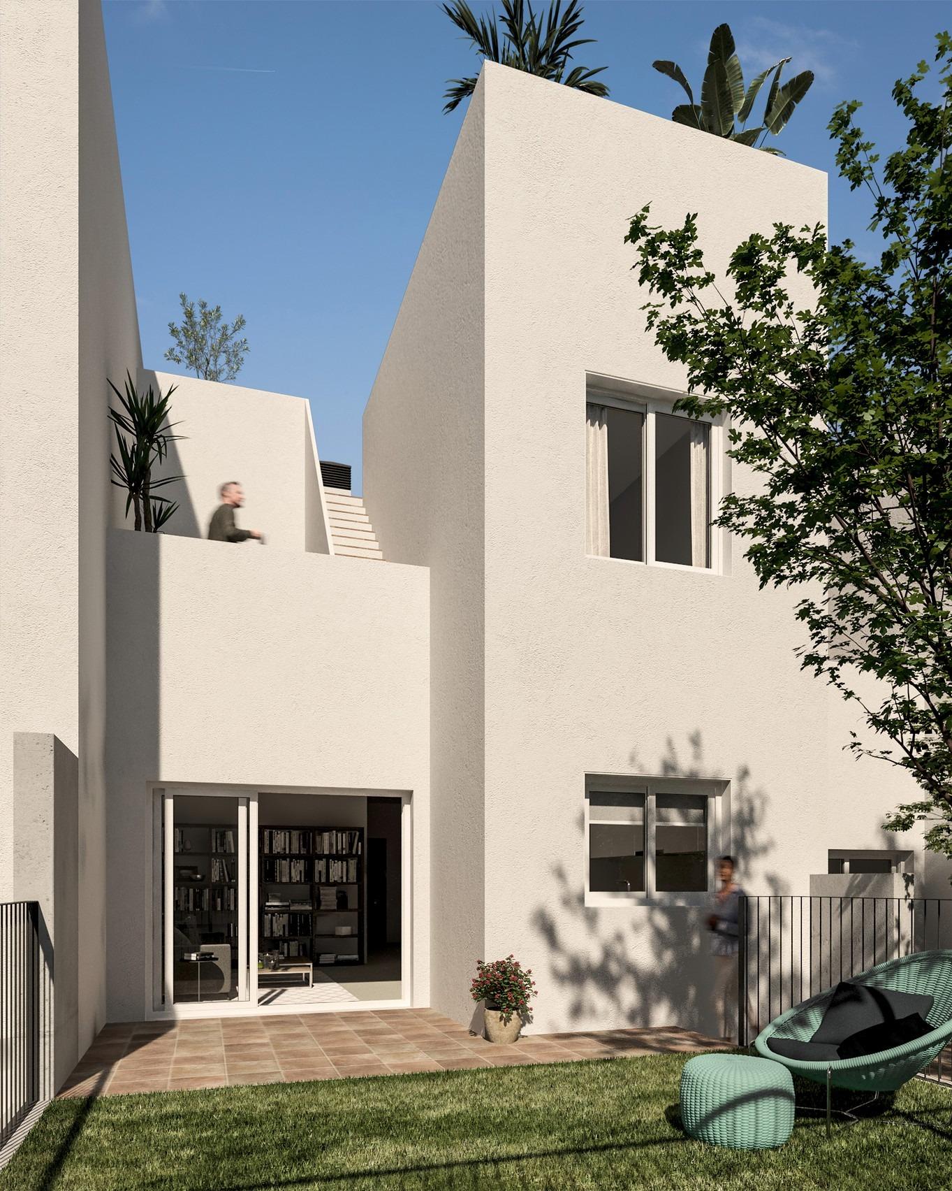 NEW-BUILD-SEMI-DETACHED-VILLAS-IN-MONFORTE-DEL-CID-16 Modern New Build 3 Bedroom Semi-Detached Villa with Private Garage for Sale in Alenda Golf, Monforte del Cid