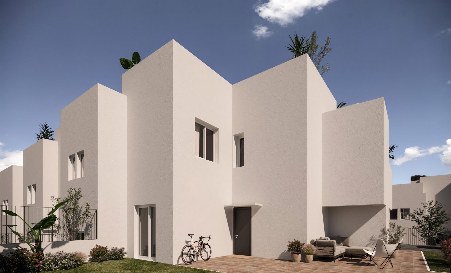 NEW-BUILD-SEMI-DETACHED-VILLAS-IN-MONFORTE-DEL-CID-17 Modern New Build 3 Bedroom Semi-Detached Villa with Private Garage for Sale in Alenda Golf, Monforte del Cid