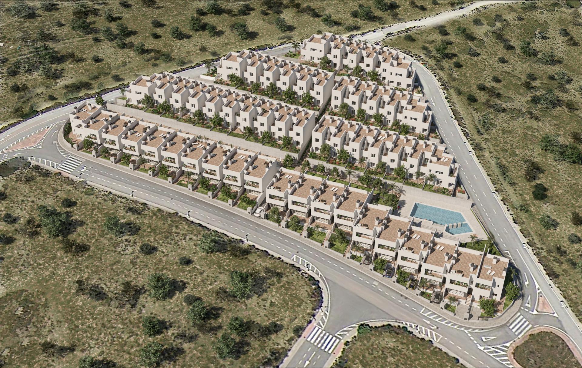 NEW-BUILD-SEMI-DETACHED-VILLAS-IN-MONFORTE-DEL-CID-18 Modern New Build 3 Bedroom Semi-Detached Villa with Private Garage for Sale in Alenda Golf, Monforte del Cid