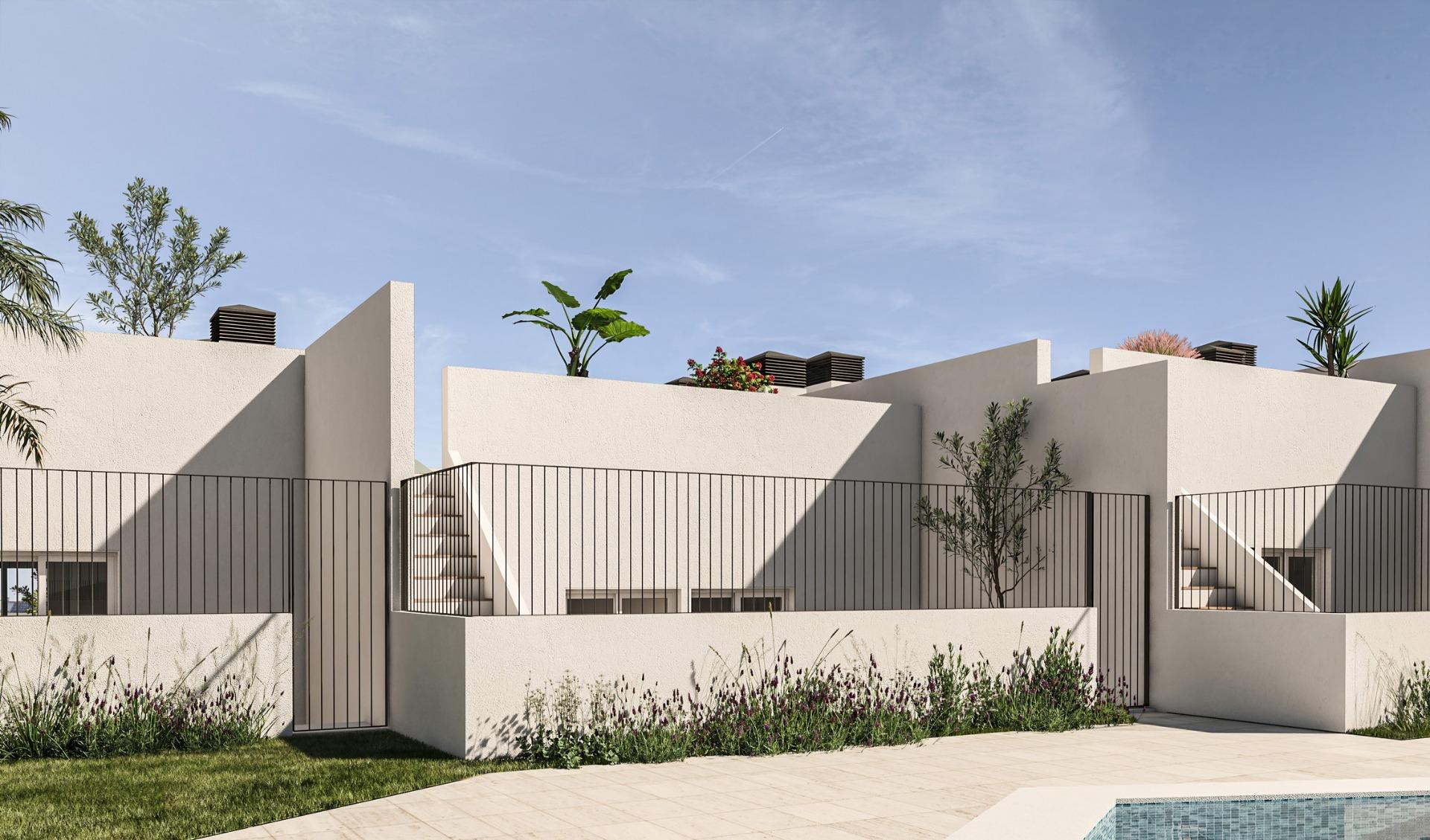 NEW-BUILD-SEMI-DETACHED-VILLAS-IN-MONFORTE-DEL-CID-3 Modern New Build 3 Bedroom Semi-Detached Villa with Private Garage for Sale in Alenda Golf, Monforte del Cid