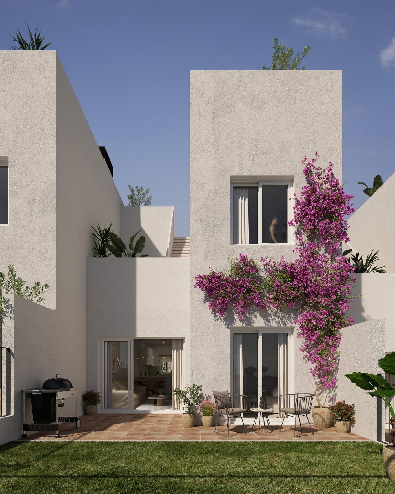 NEW-BUILD-SEMI-DETACHED-VILLAS-IN-MONFORTE-DEL-CID-5 Modern New Build 3 Bedroom Semi-Detached Villa with Private Garage for Sale in Alenda Golf, Monforte del Cid