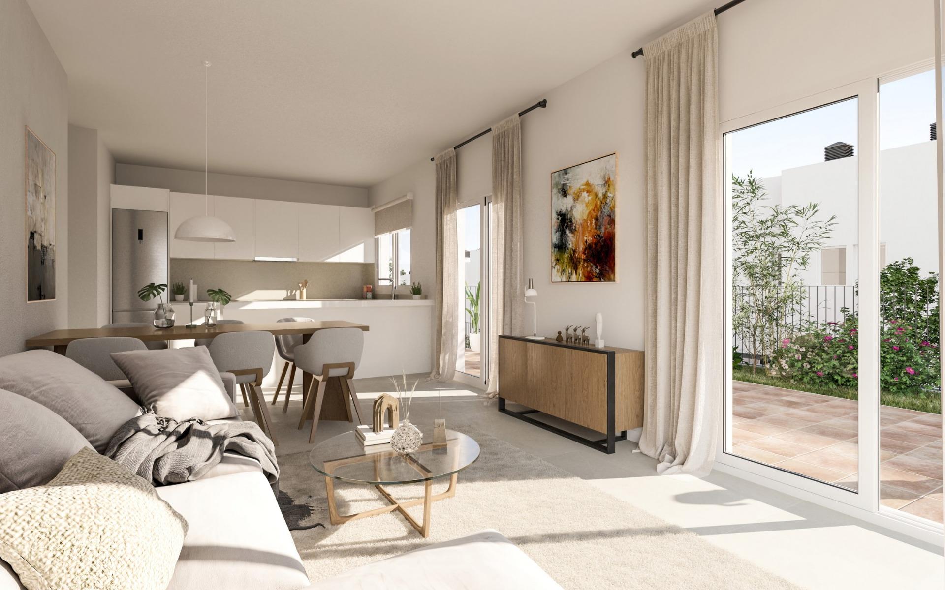 NEW-BUILD-SEMI-DETACHED-VILLAS-IN-MONFORTE-DEL-CID-8 Modern New Build 3 Bedroom Semi-Detached Villa with Private Garage for Sale in Alenda Golf, Monforte del Cid