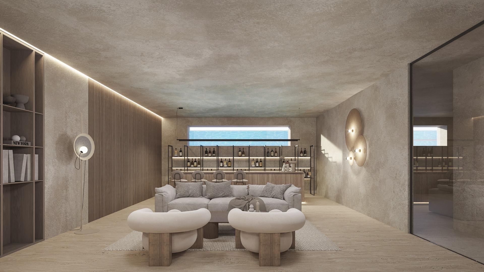 NEW-BUILD-VILLA-IN-BENISSA-7 Luxury New Build 4 Bedroom Architectural Villa with Infinity Pool for Sale in Benissa, Costa Blanca
