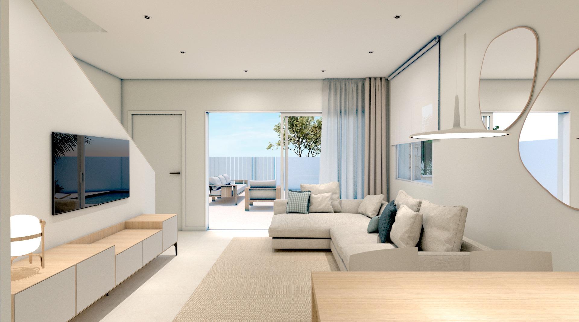 NEW-BUILD-VILLA-IN-TORRE-DE-LA-HORADADA-9 Contemporary New Build 3 Bedroom Villa with Solarium for Sale in Torre de la Horadada