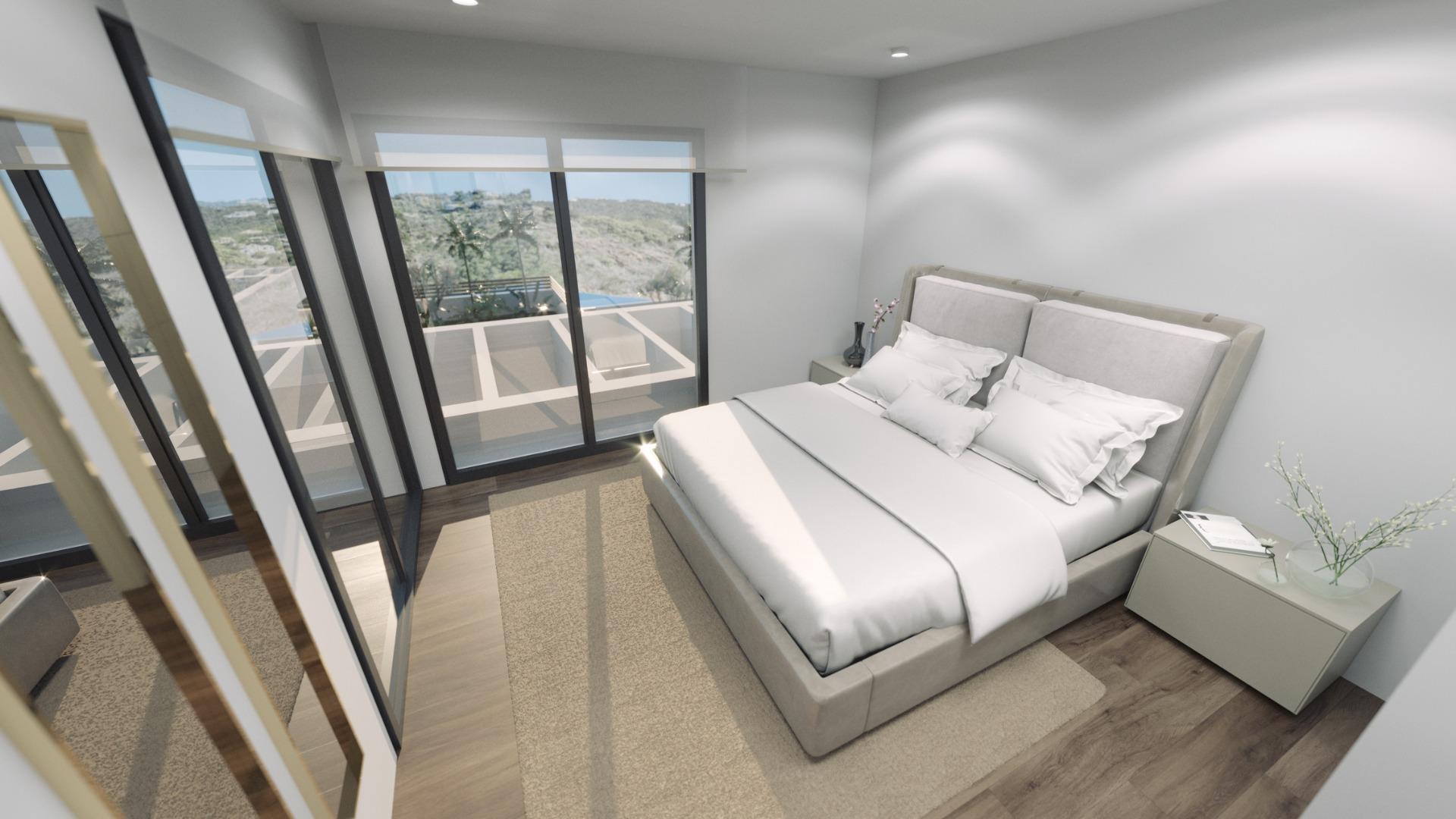 NEW-BUILD-VILLAS-IN-FINESTRAT-14 New Build 3 Bedroom Villa with Private Pool and Sea Views for Sale in Finestrat