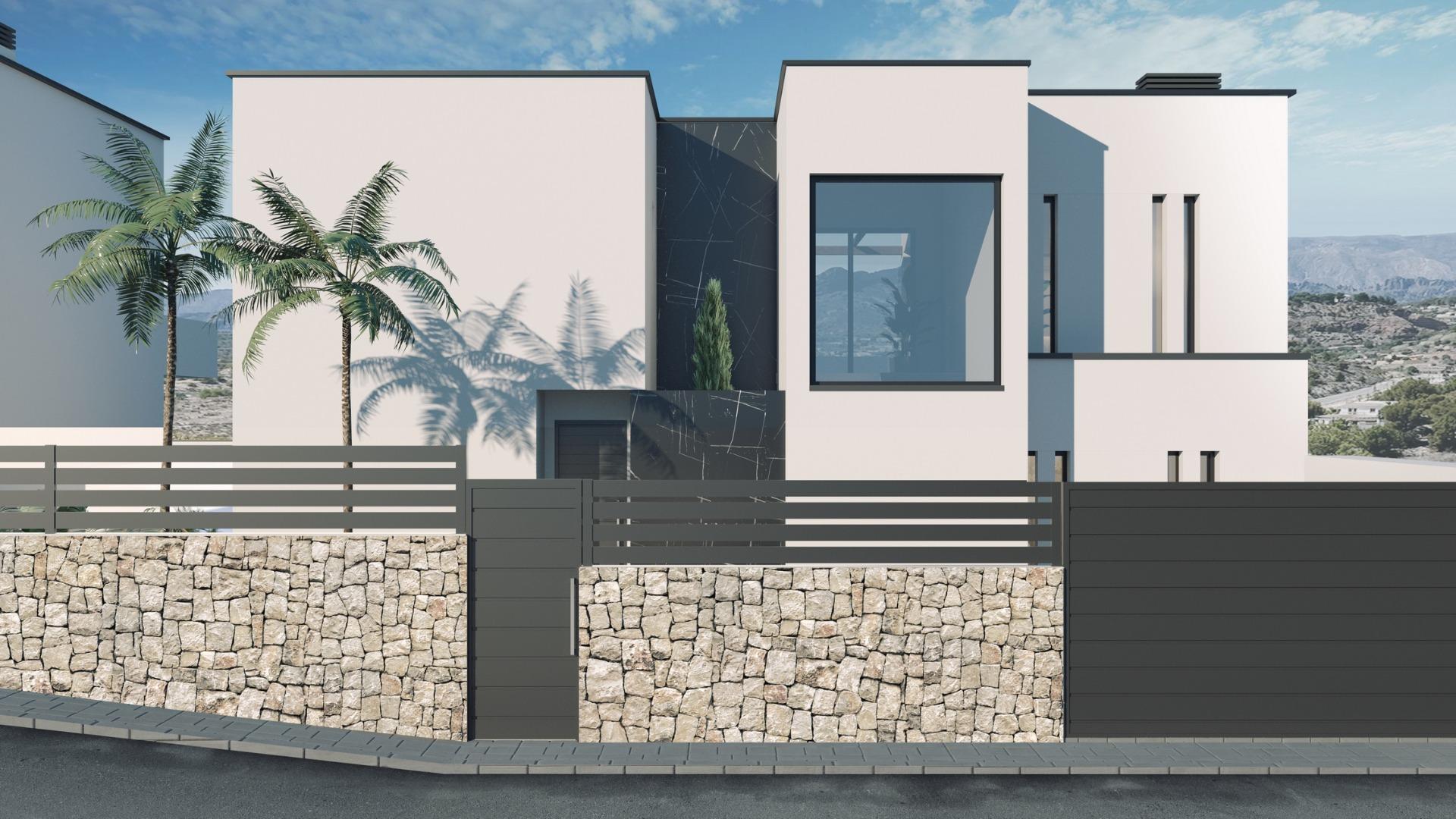NEW-BUILD-VILLAS-IN-FINESTRAT-24 New Build 3 Bedroom Villa with Private Pool and Sea Views for Sale in Finestrat