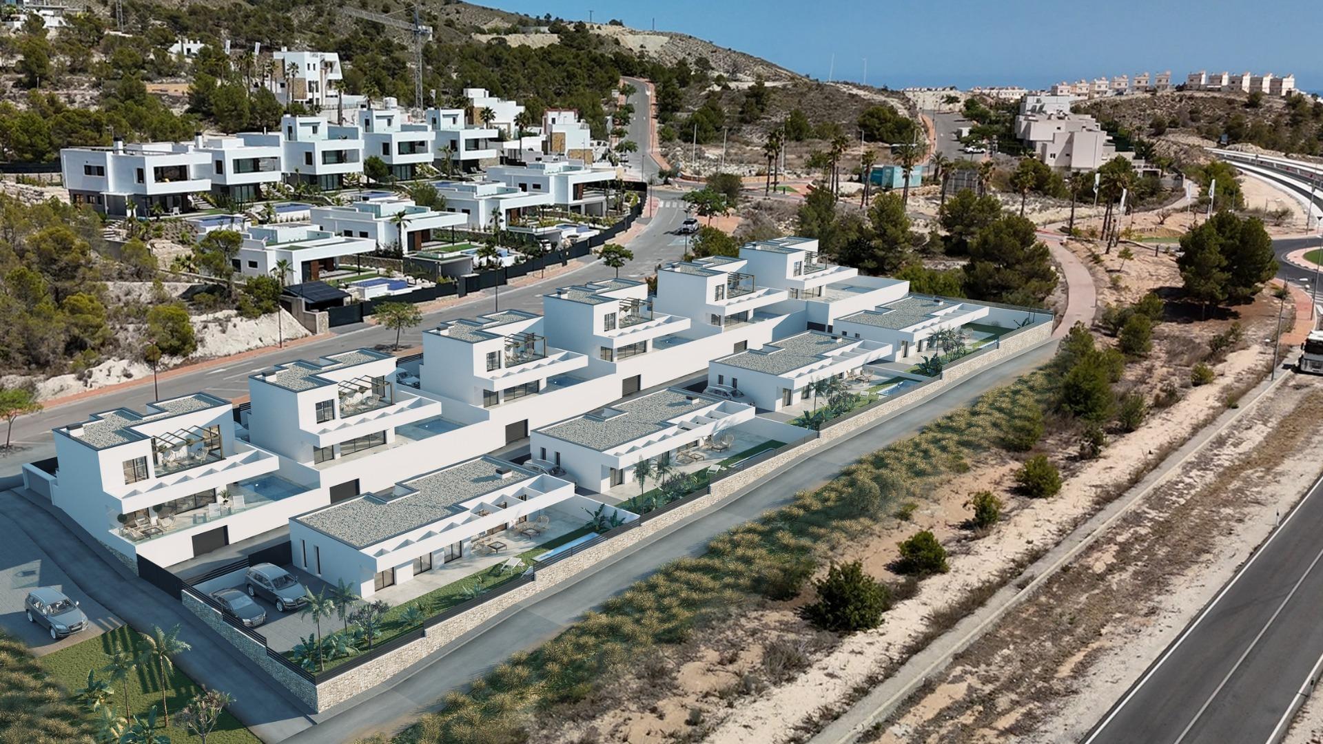 NEW-BUILD-VILLAS-IN-FINESTRAT-25 New Build 3 Bedroom Villa with Private Pool and Sea Views for Sale in Finestrat