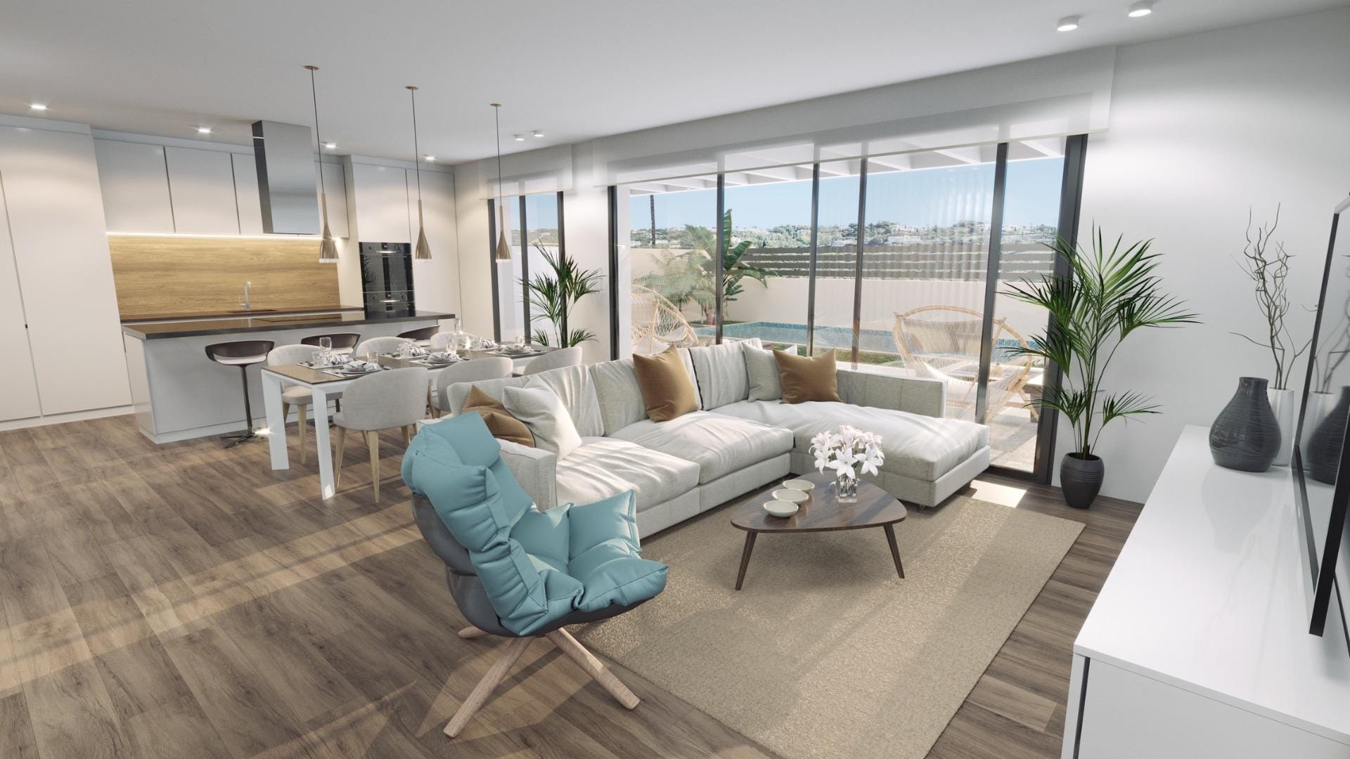 NEW-BUILD-VILLAS-IN-FINESTRAT-3 New Build 3 Bedroom Villa with Private Pool and Sea Views for Sale in Finestrat