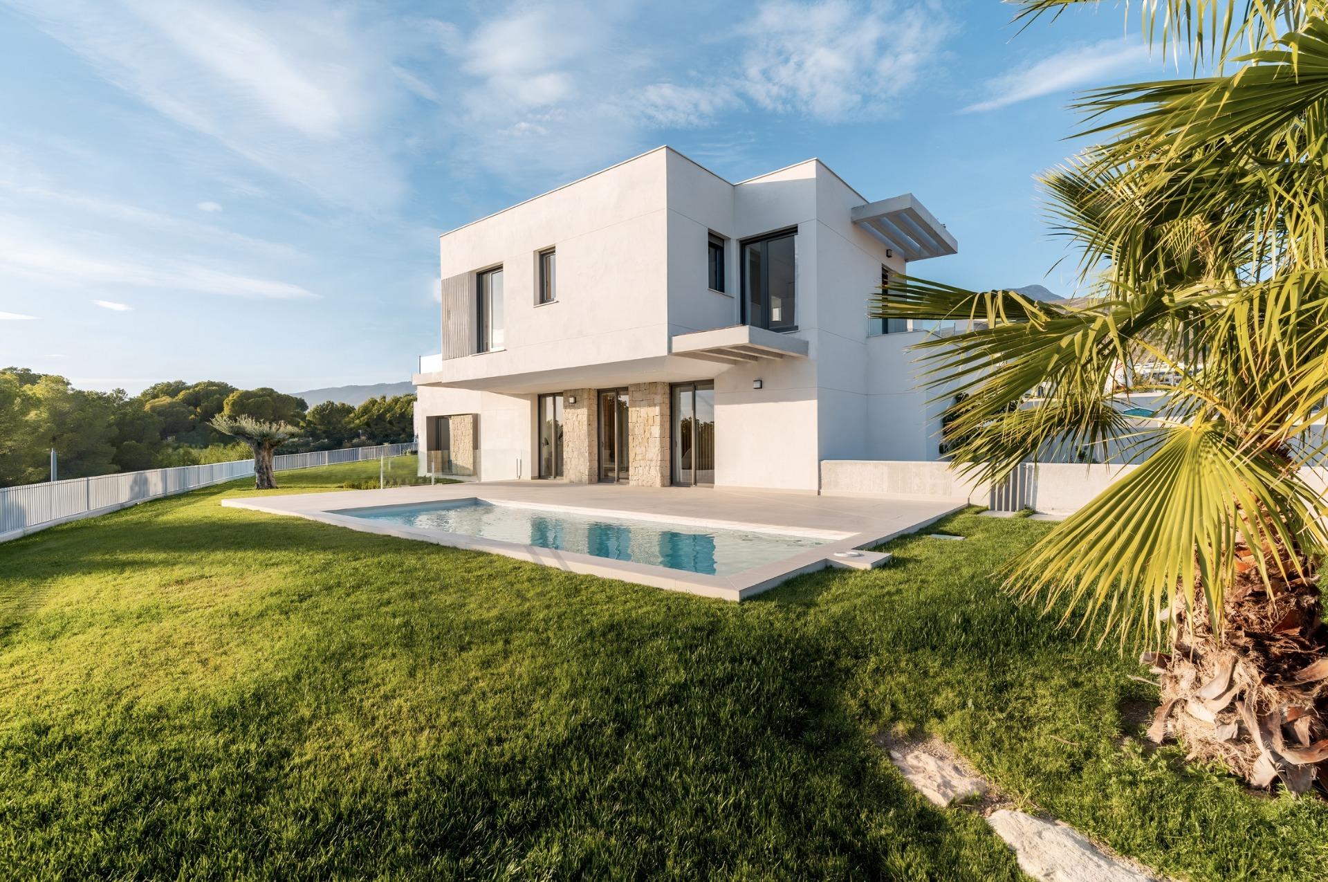 NEW BUILD VILLAS IN FINESTRAT in Sierra Cortina