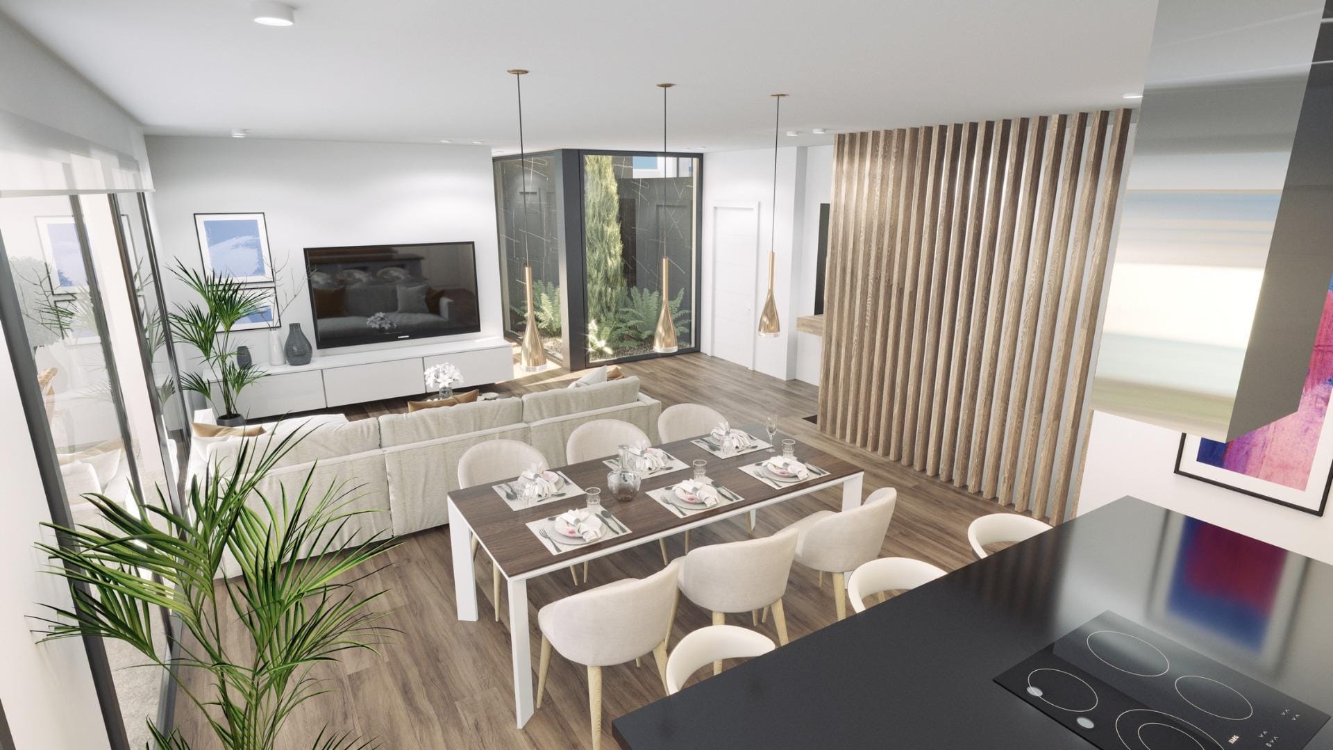 NEW-BUILD-VILLAS-IN-FINESTRAT-5 New Build 3 Bedroom Villa with Private Pool and Sea Views for Sale in Finestrat