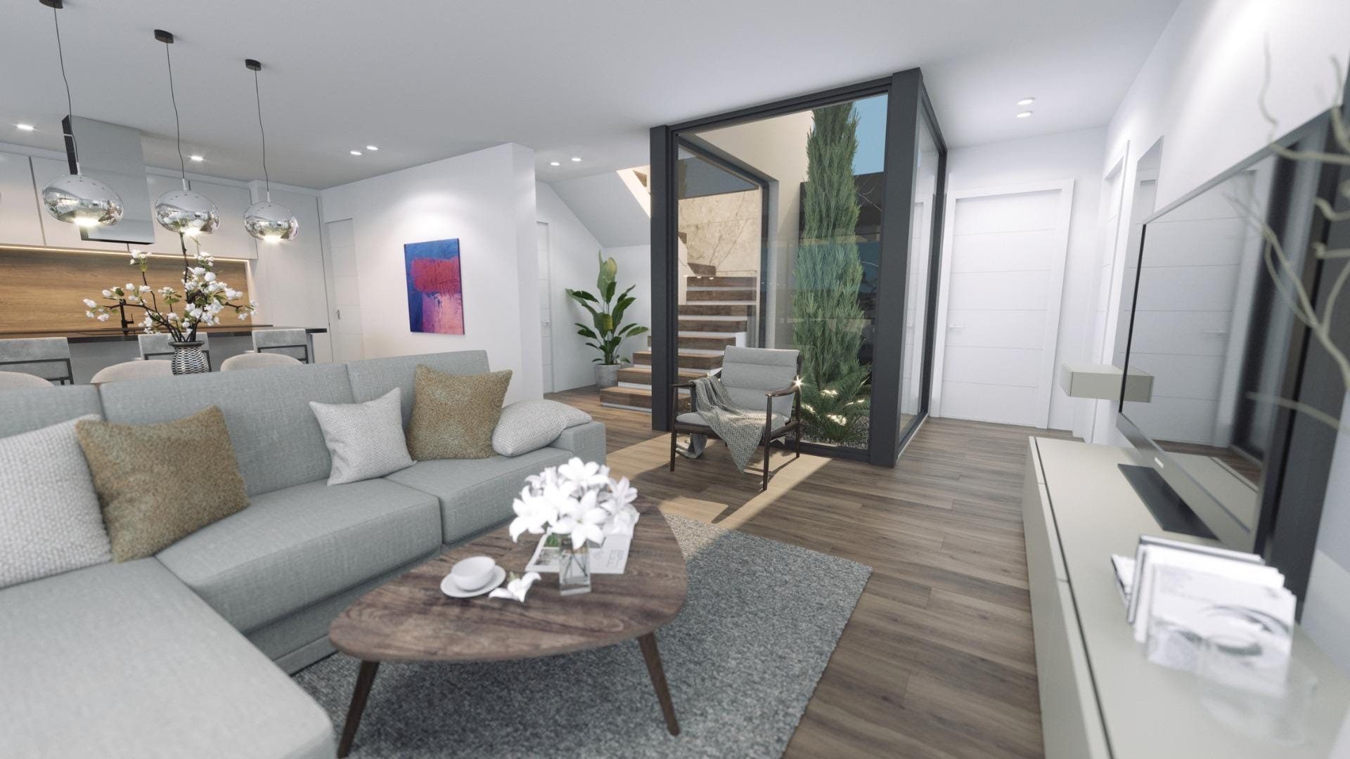 NEW-BUILD-VILLAS-IN-FINESTRAT-7 New Build 3 Bedroom Villa with Private Pool and Sea Views for Sale in Finestrat