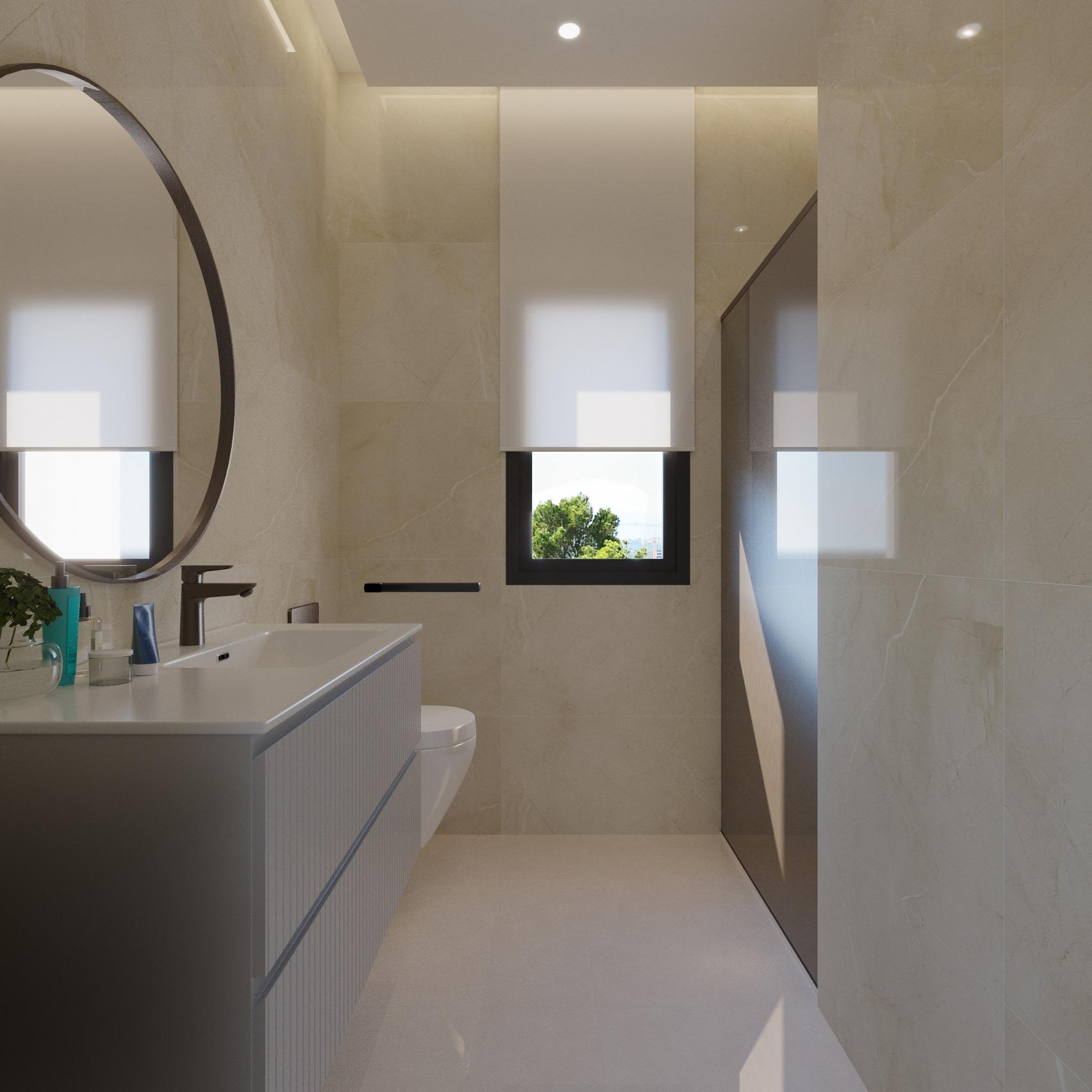 Luxury New Build 3 Bedroom Villa with Sea Views and Private Pool for Sale in Sierra Cortina, Finestrat