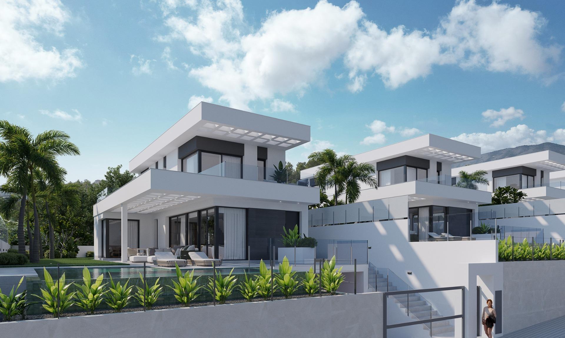 Luxury New Build 3 Bedroom Villa with Sea Views and Private Pool for Sale in Sierra Cortina, Finestrat