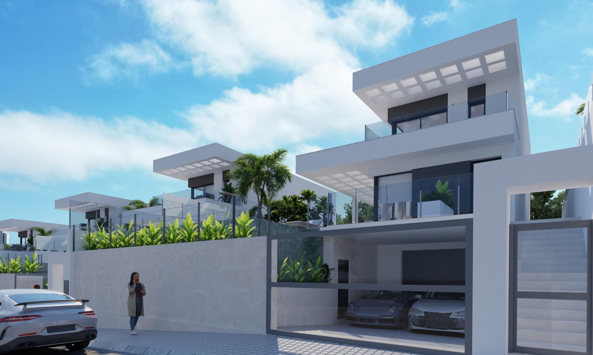 Luxury New Build 3 Bedroom Villa with Sea Views and Private Pool for Sale in Sierra Cortina, Finestrat
