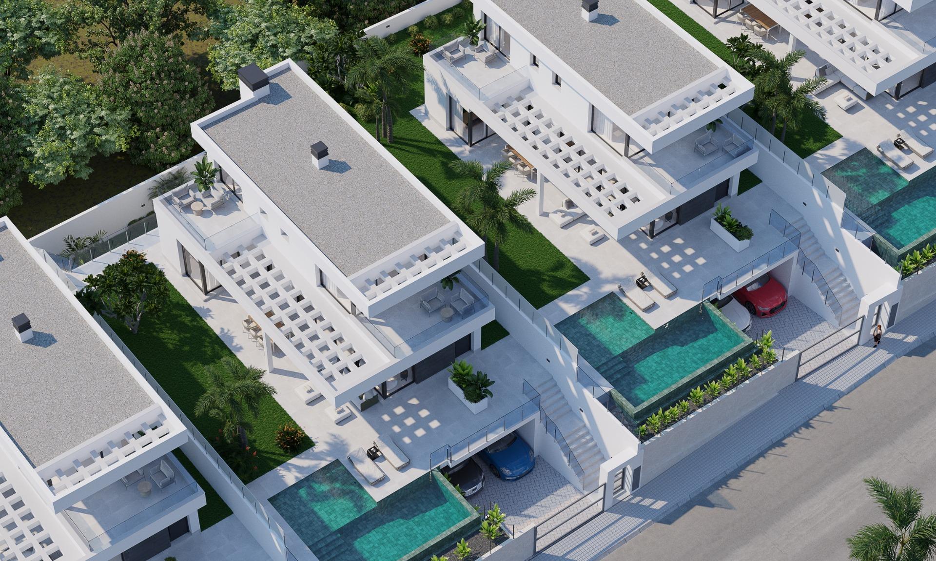 Luxury New Build 3 Bedroom Villa with Sea Views and Private Pool for Sale in Sierra Cortina, Finestrat