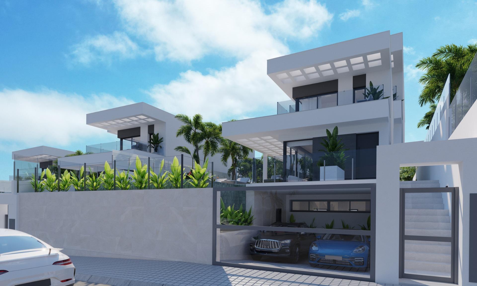 Luxury New Build 3 Bedroom Villa with Sea Views and Private Pool for Sale in Sierra Cortina, Finestrat