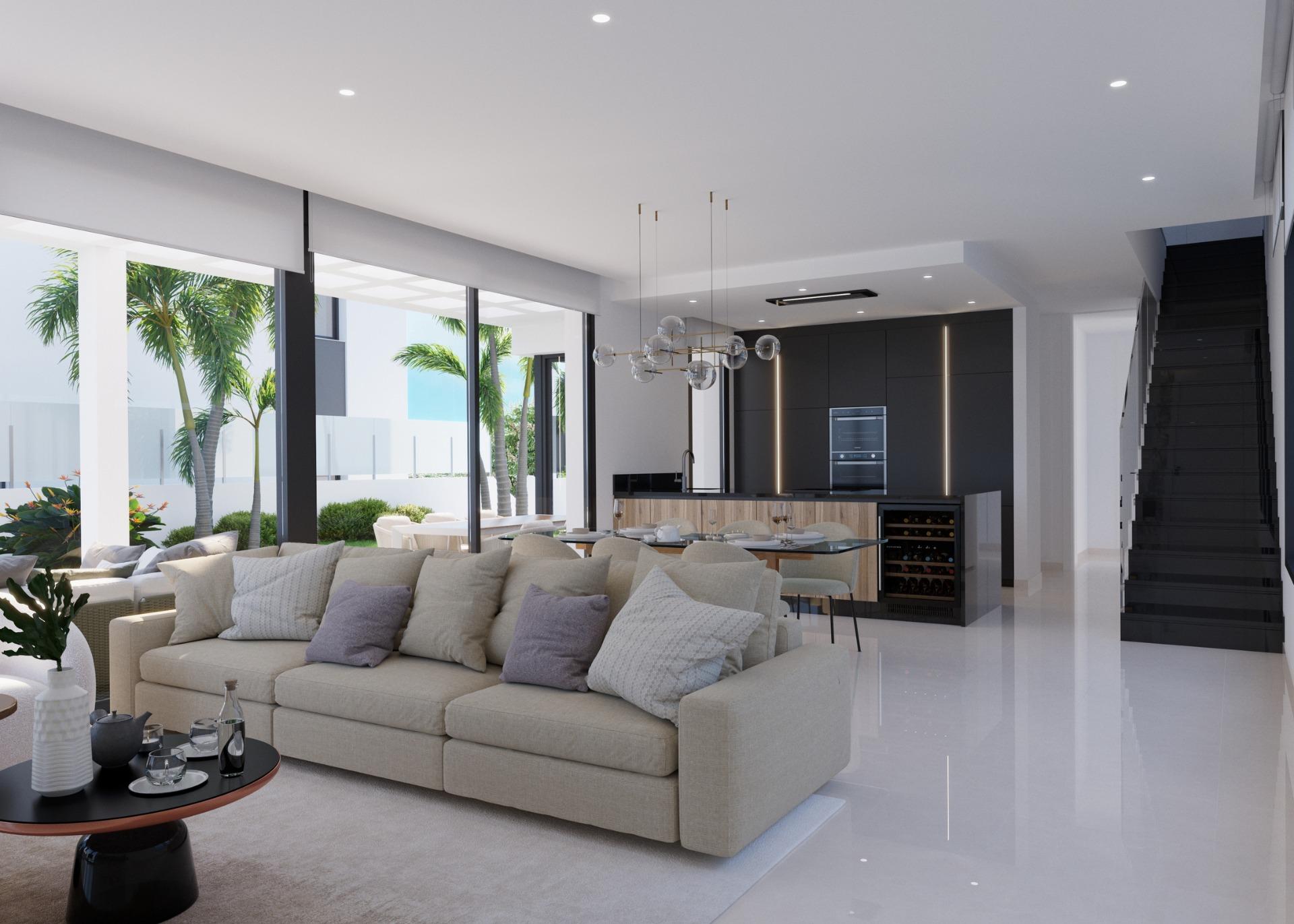 Luxury New Build 3 Bedroom Villa with Sea Views and Private Pool for Sale in Sierra Cortina, Finestrat